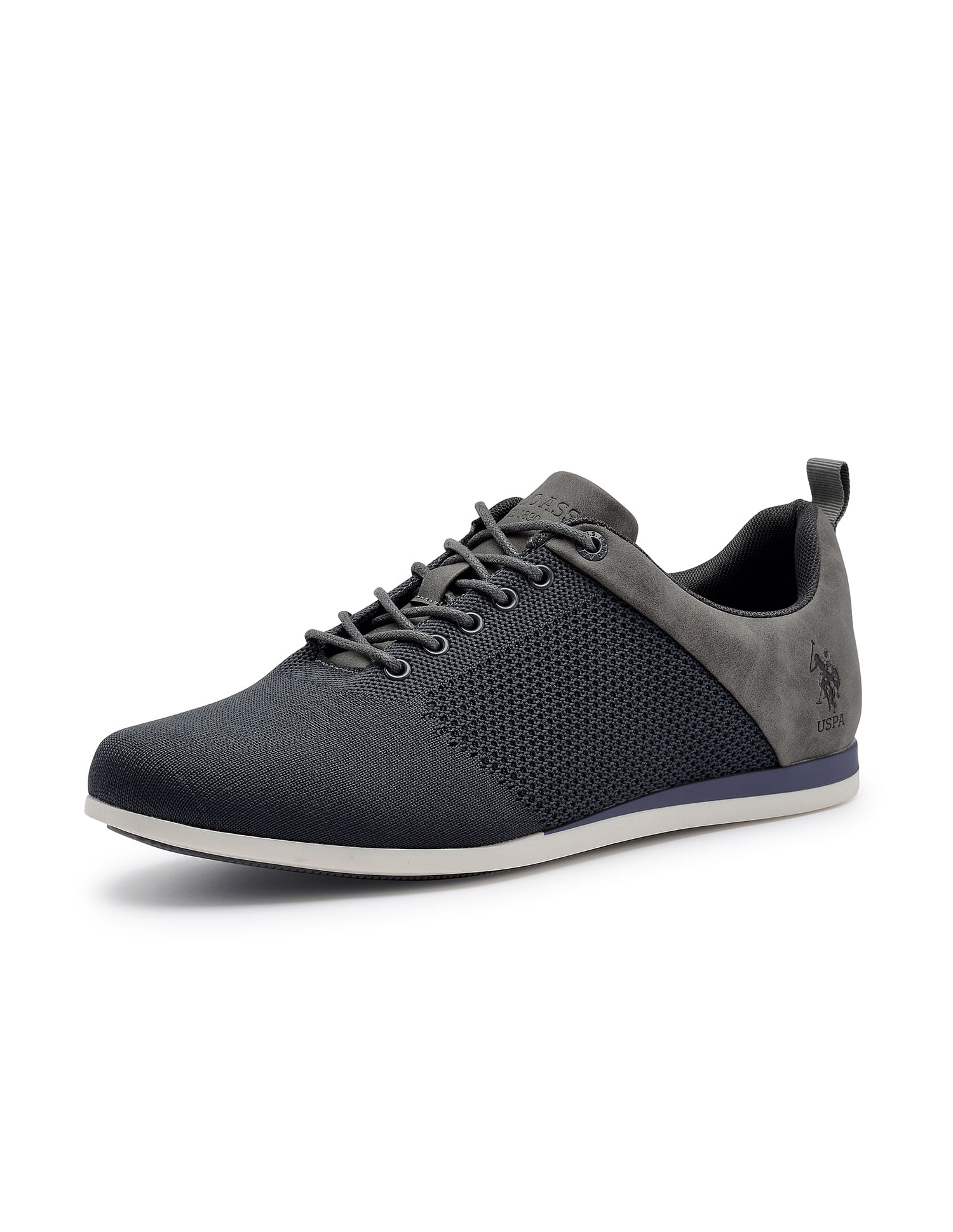 U.S. Polo Assn. Men Textured Knit Junia 3.0 Sneakers