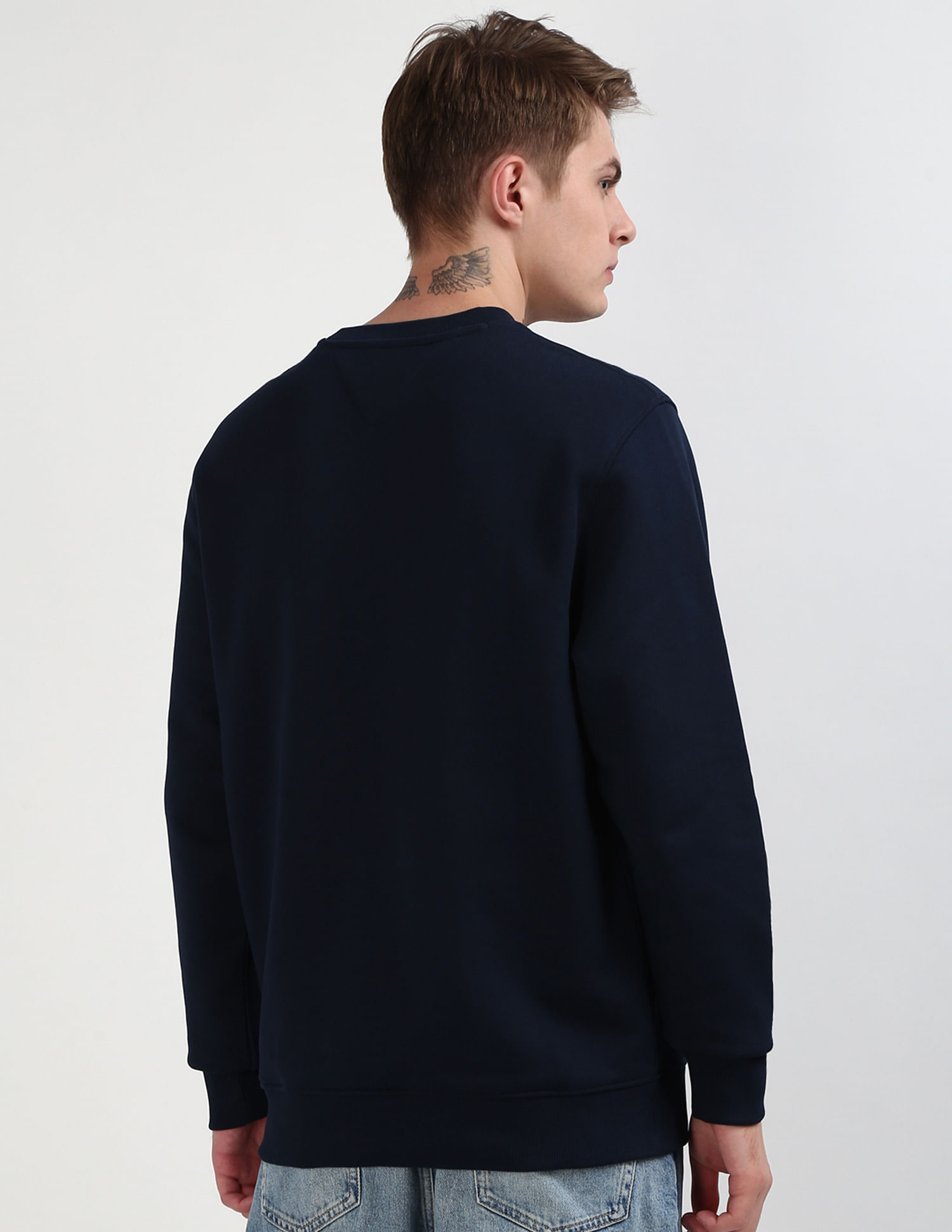 Tommy Hilfiger Badge Logo Solid Sweatshirt