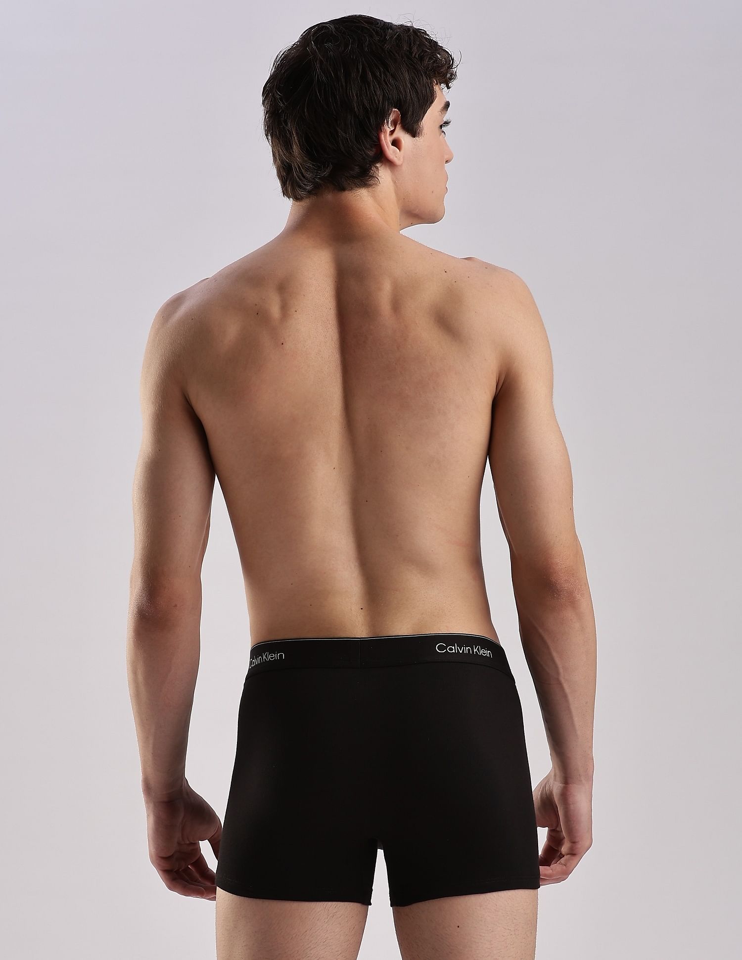 Calvin Klein Underwear Low Rise Solid Multi Trunks - Pack of 3