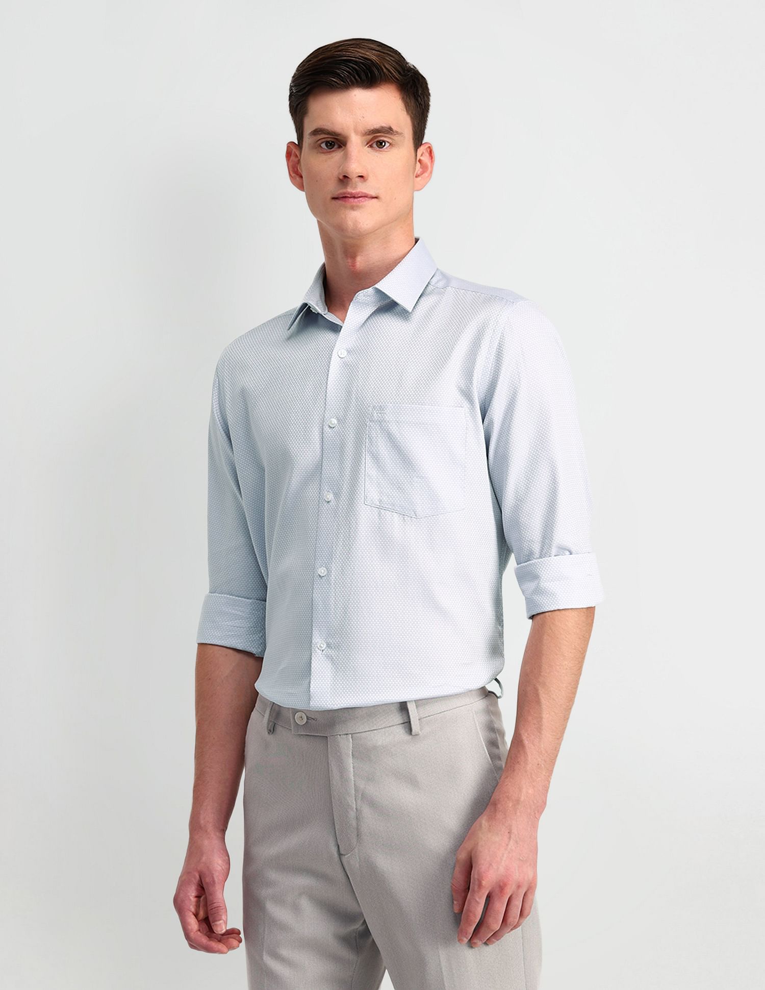 Arrow Liberty Classic Fit Cotton Shirt