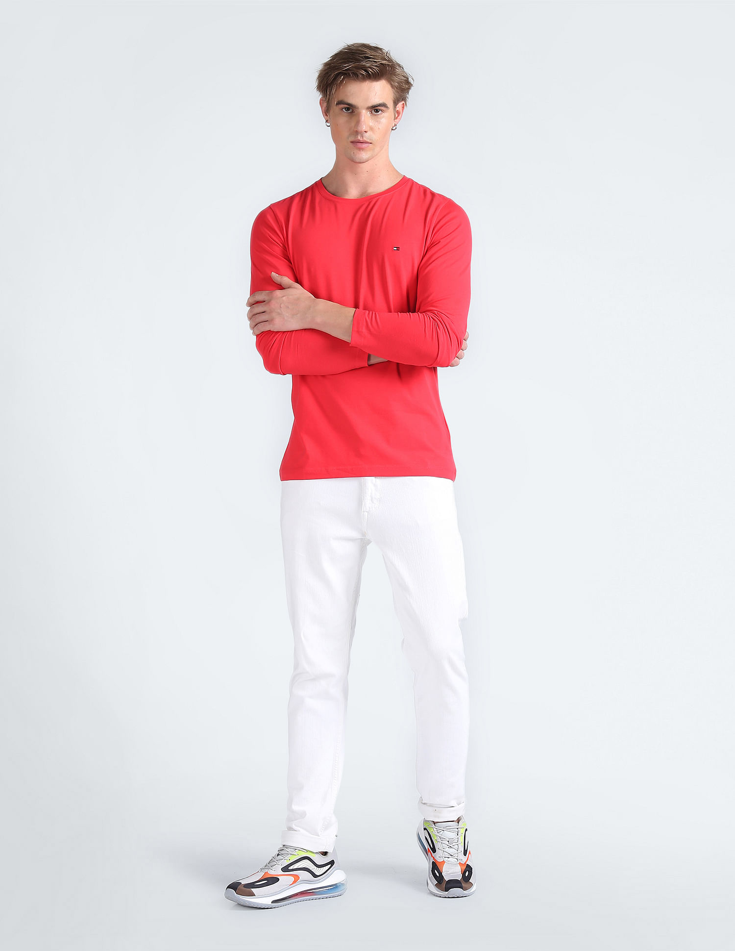 Tommy Hilfiger Transitional Organic Cotton Stretch Slim Fit T-Shirt