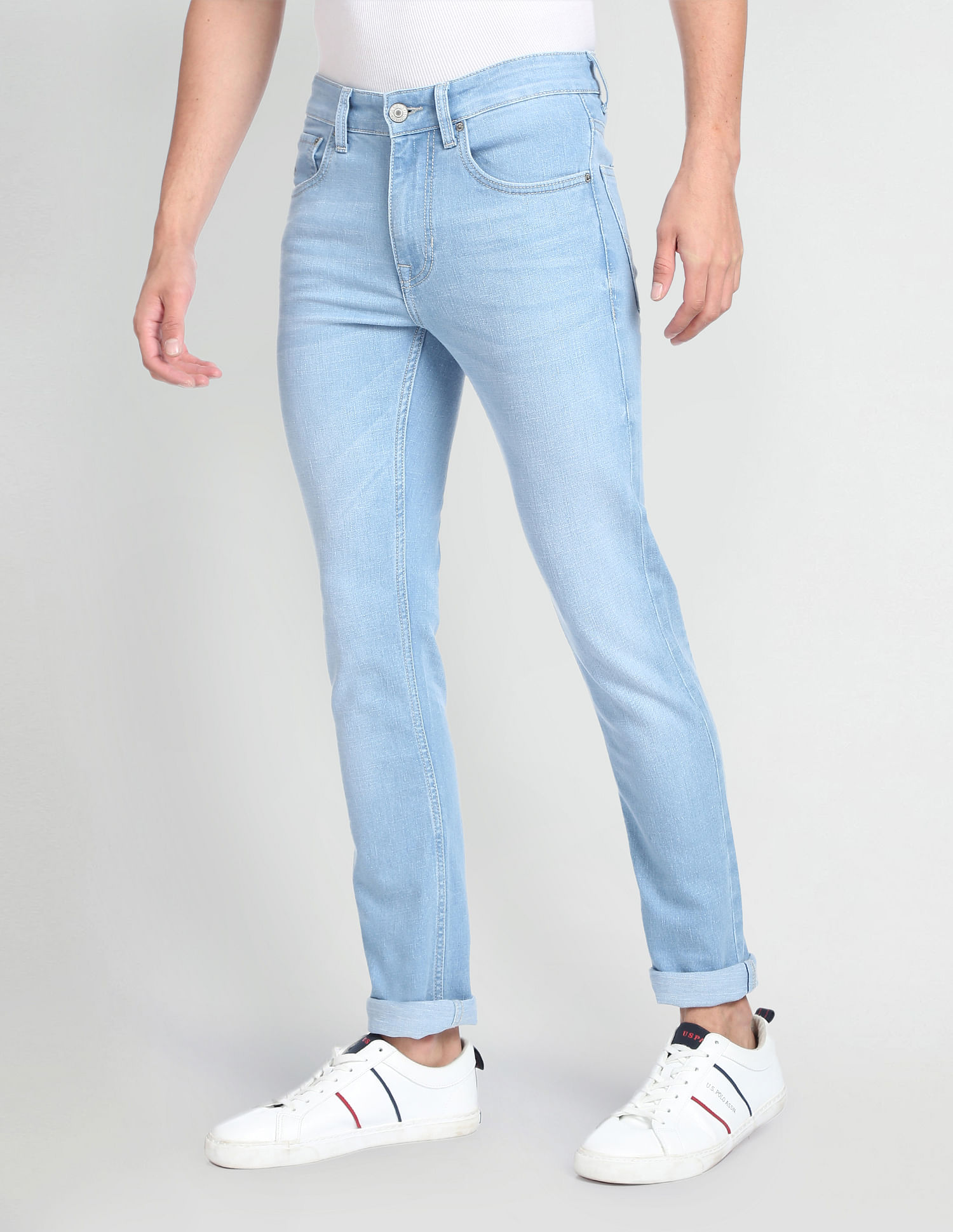 U.S. Polo Assn. Denim Co. Regallo Skinny Fit Blue Jeans