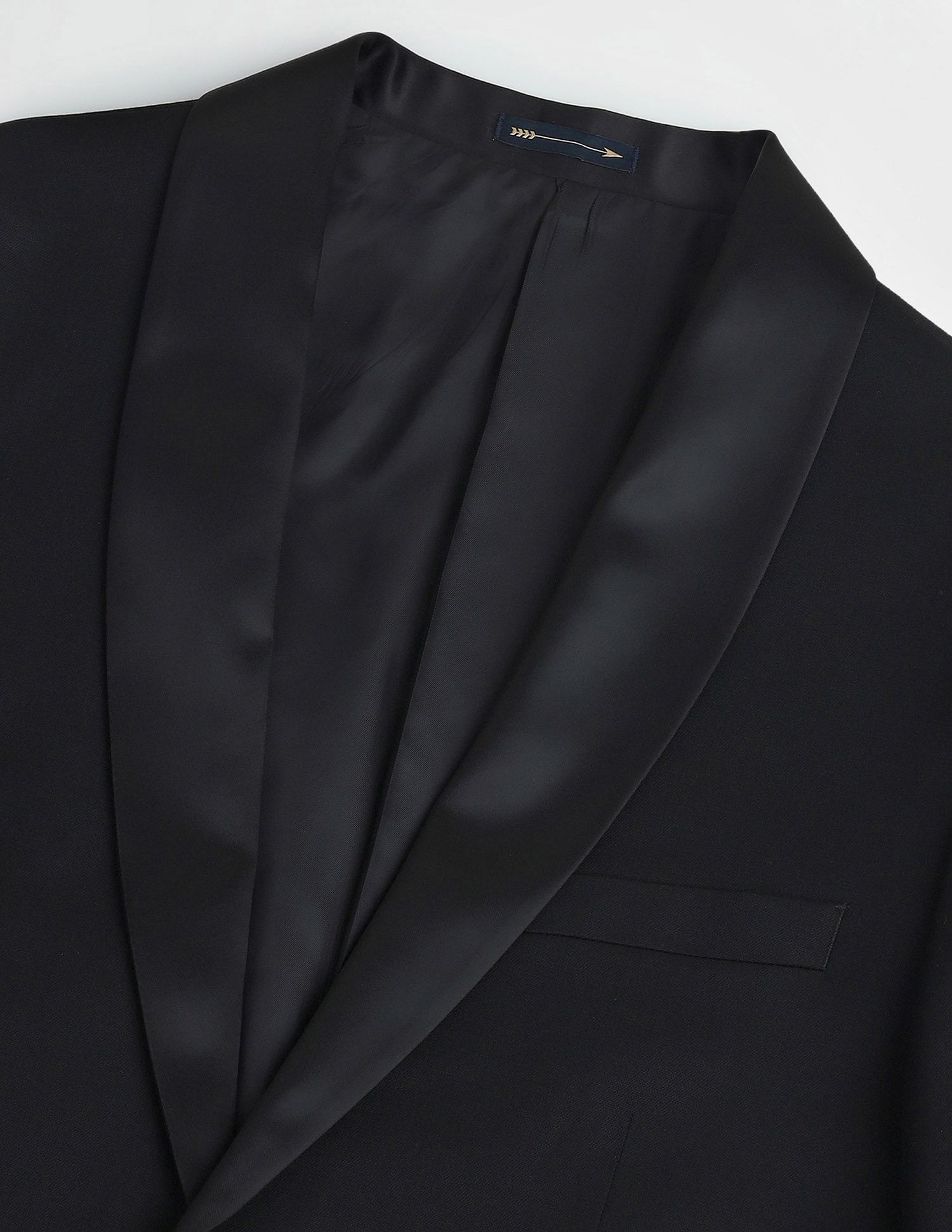 Arrow Shawl Collar Two Piece Suit
