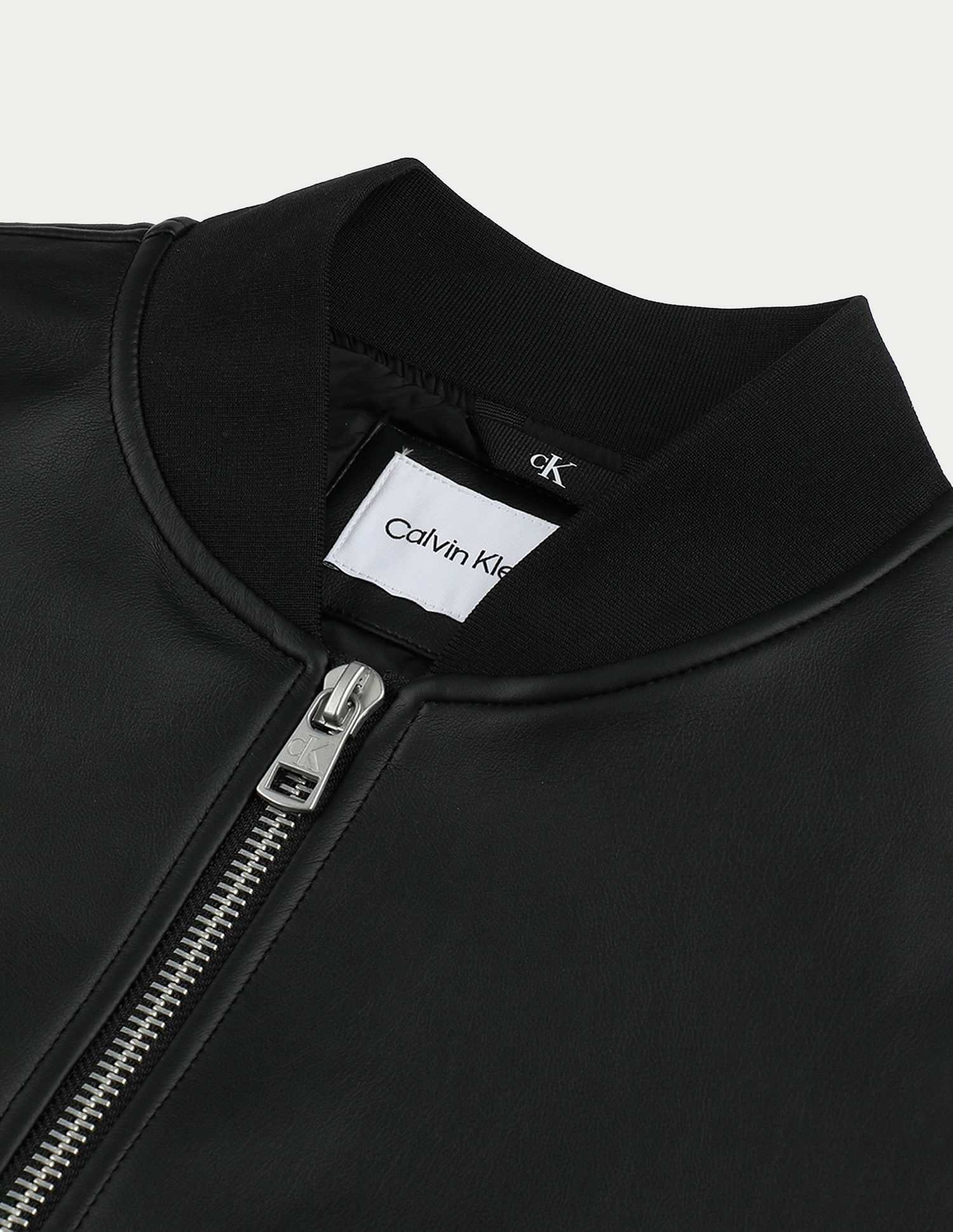 Buy Calvin Klein Jeans Relaxed Fit Leather Jacket - NNNOW.com Buy Calvin Klein Jeans Relaxed Fit Leather Jacket - NNNOW.com