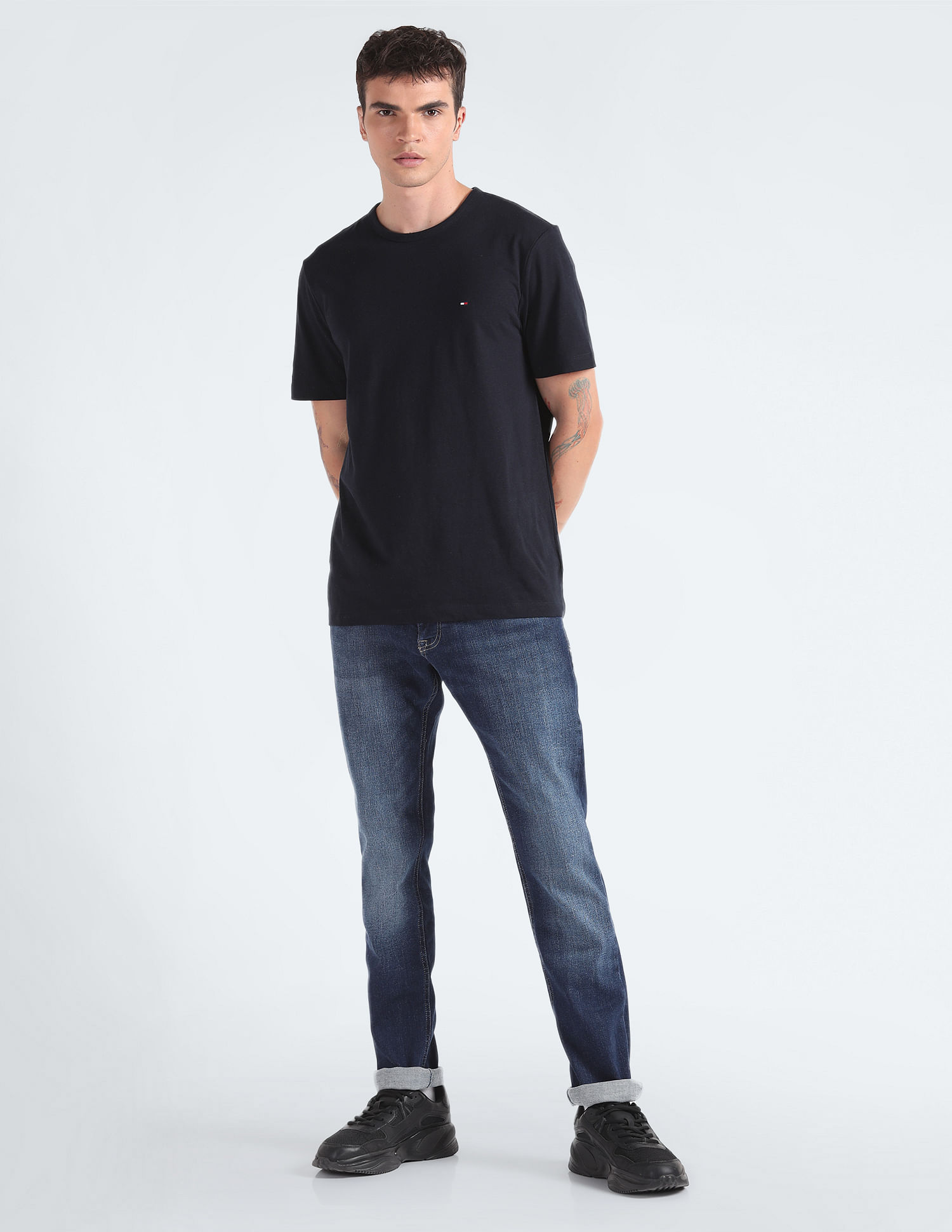 Tommy Hilfiger Scanton Slim Fit Stone Wash Jeans