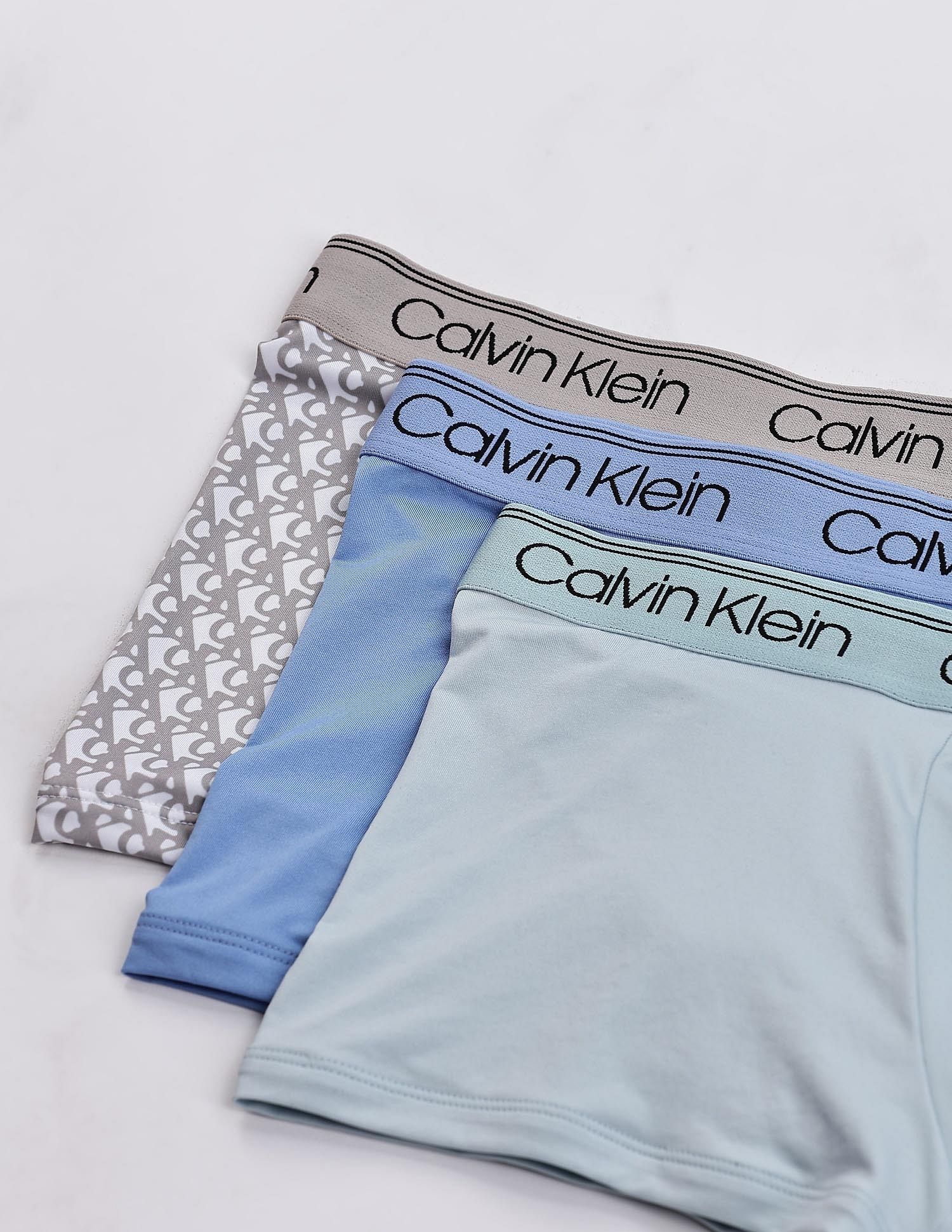 Calvin Klein Underwear Mens Multi Coloured Printed Trunks