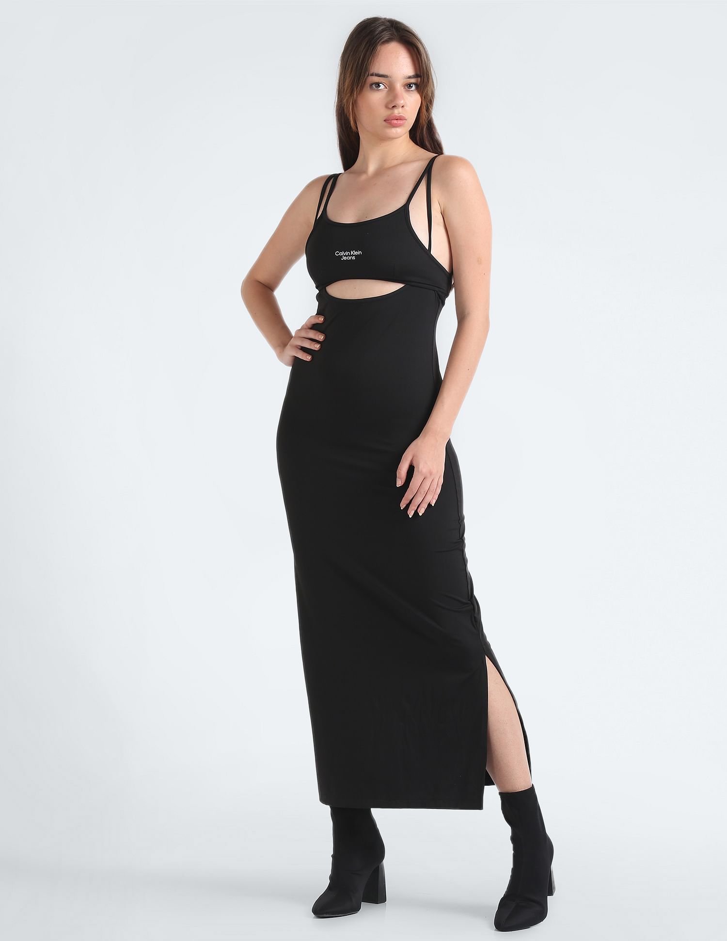 Calvin klein cut out dress best sale