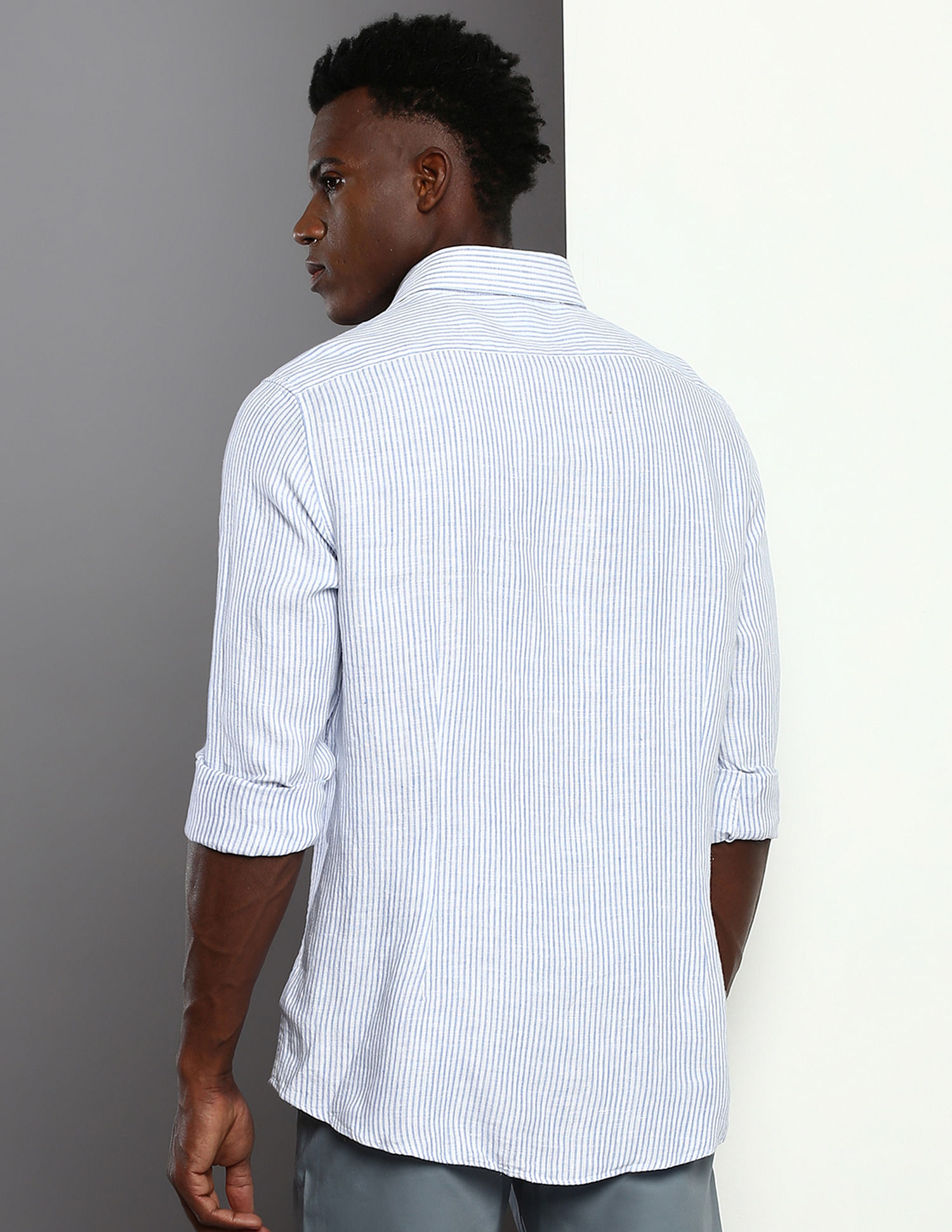 Calvin klein hot sale linen shirt