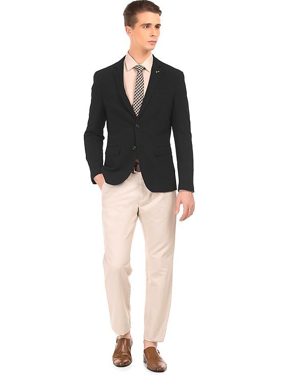 Buy Arrow Textured Slim Fit Blazer - NNNOW.com