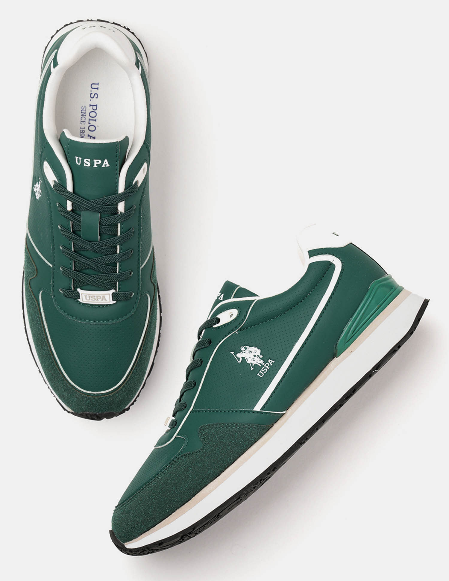 U.S. Polo Assn. Men Lowen 2.0 Colour Blocked Sneakers