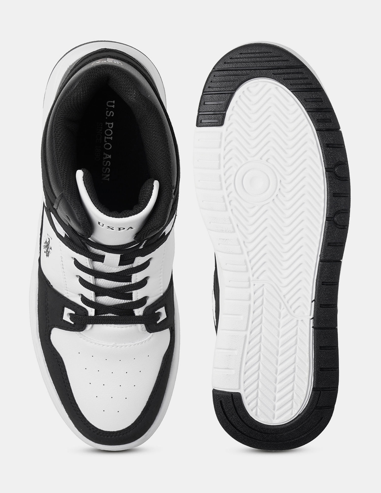 U.S. Polo Assn. Men Bruce Mid Top Sneakers