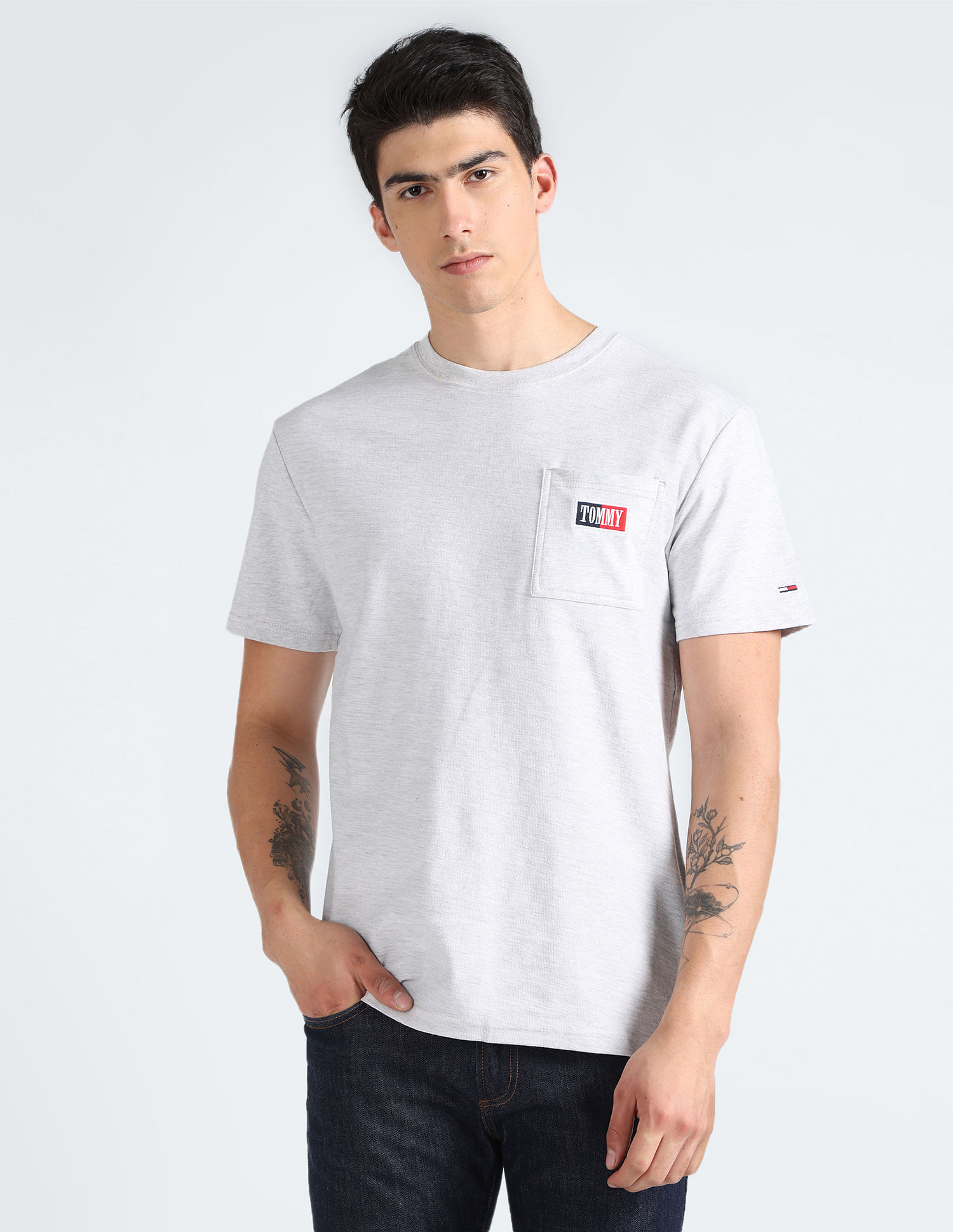 Tommy Hilfiger Reverse Textured Pocket T-Shirt
