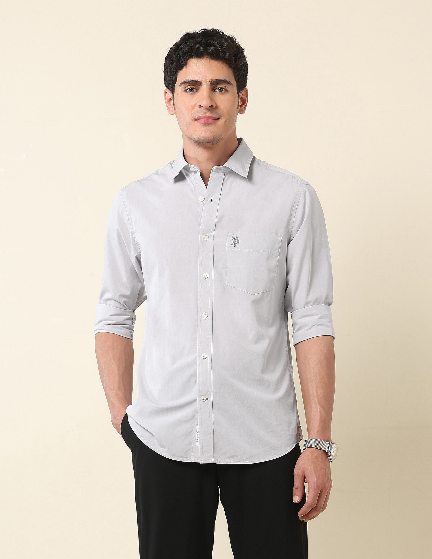 U.S. Polo Assn. Pure Cotton Tailored Fit Shirt