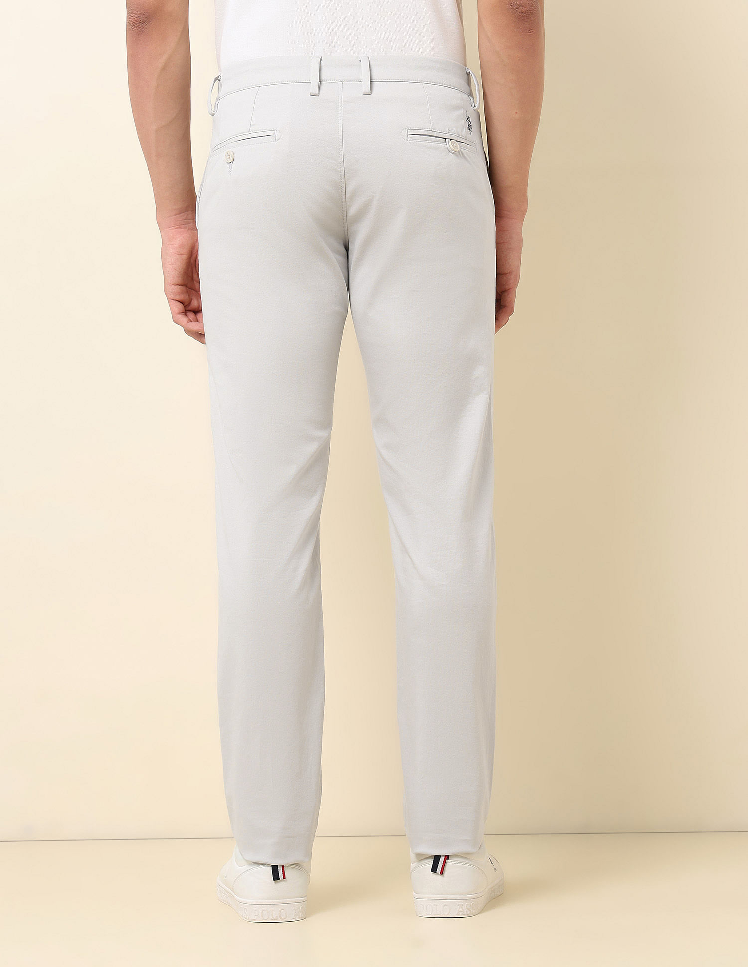 U.S. Polo Assn. Dobby Denver Slim Fit Trousers