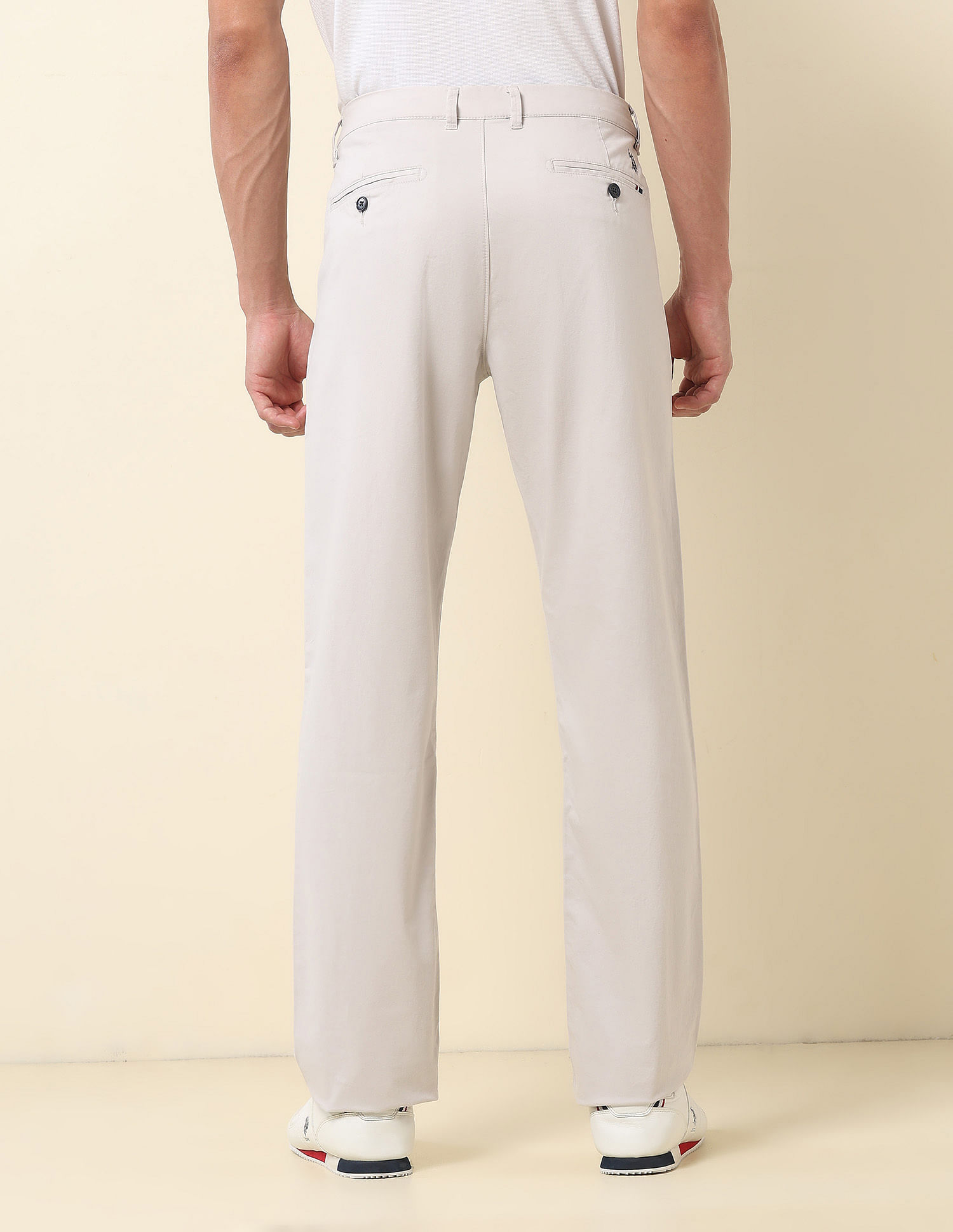 U.S. Polo Assn. Riley Straight Fit Twill Trousers