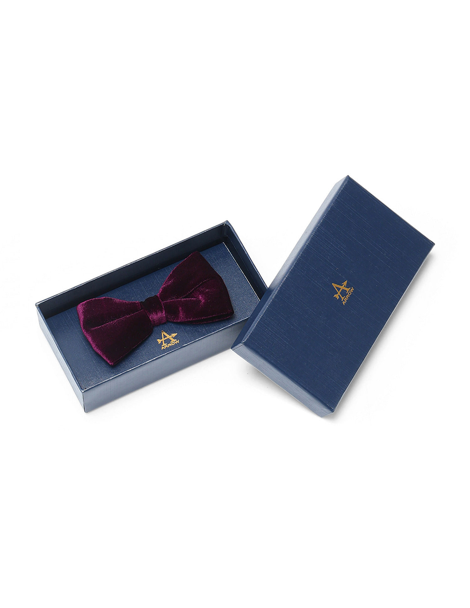 Arrow Men Pre Tied Velvet Bow