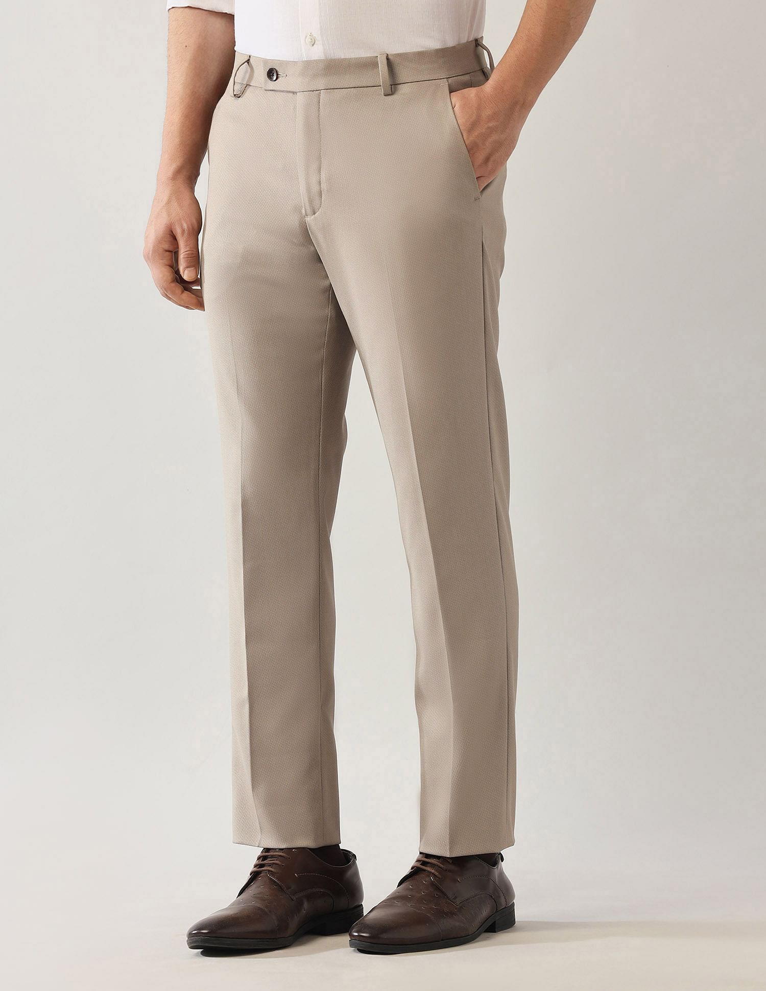 Arrow Dobby Textured Autoflex Trousers