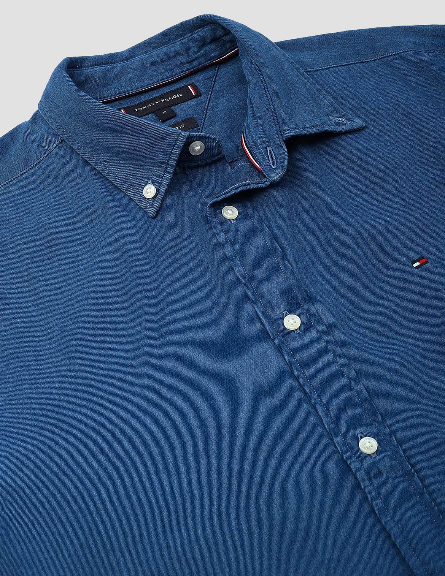 Tommy Hilfiger Chambray Regular Fit Shirt