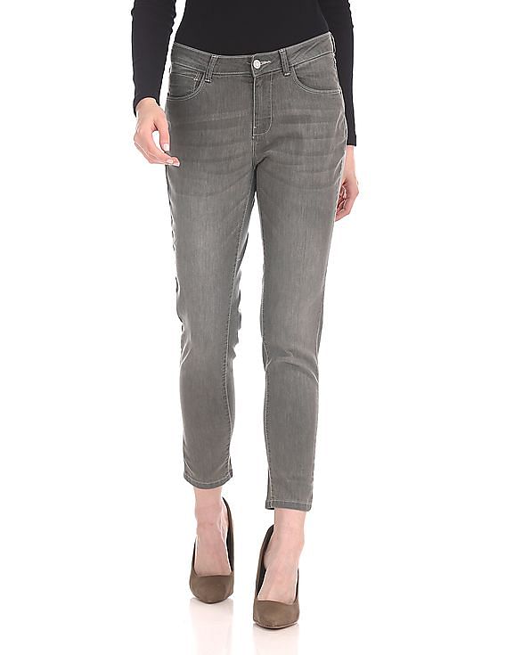 Flying Machine Women Veronica Skinny Fit Washed Jeans