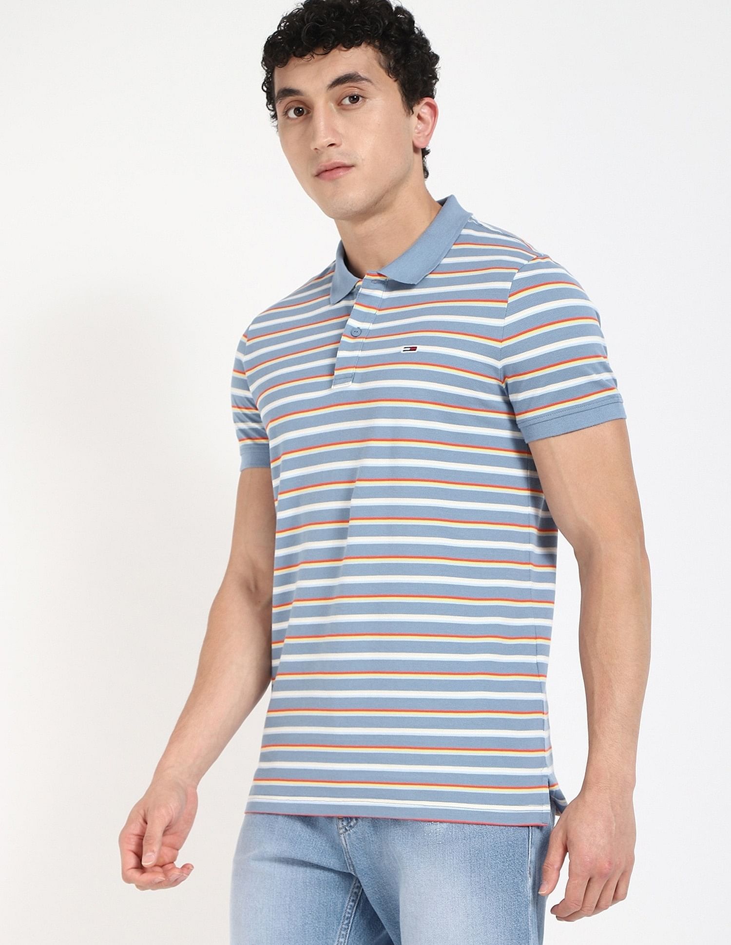 Tommy Hilfiger Solid Slim Fit Polo