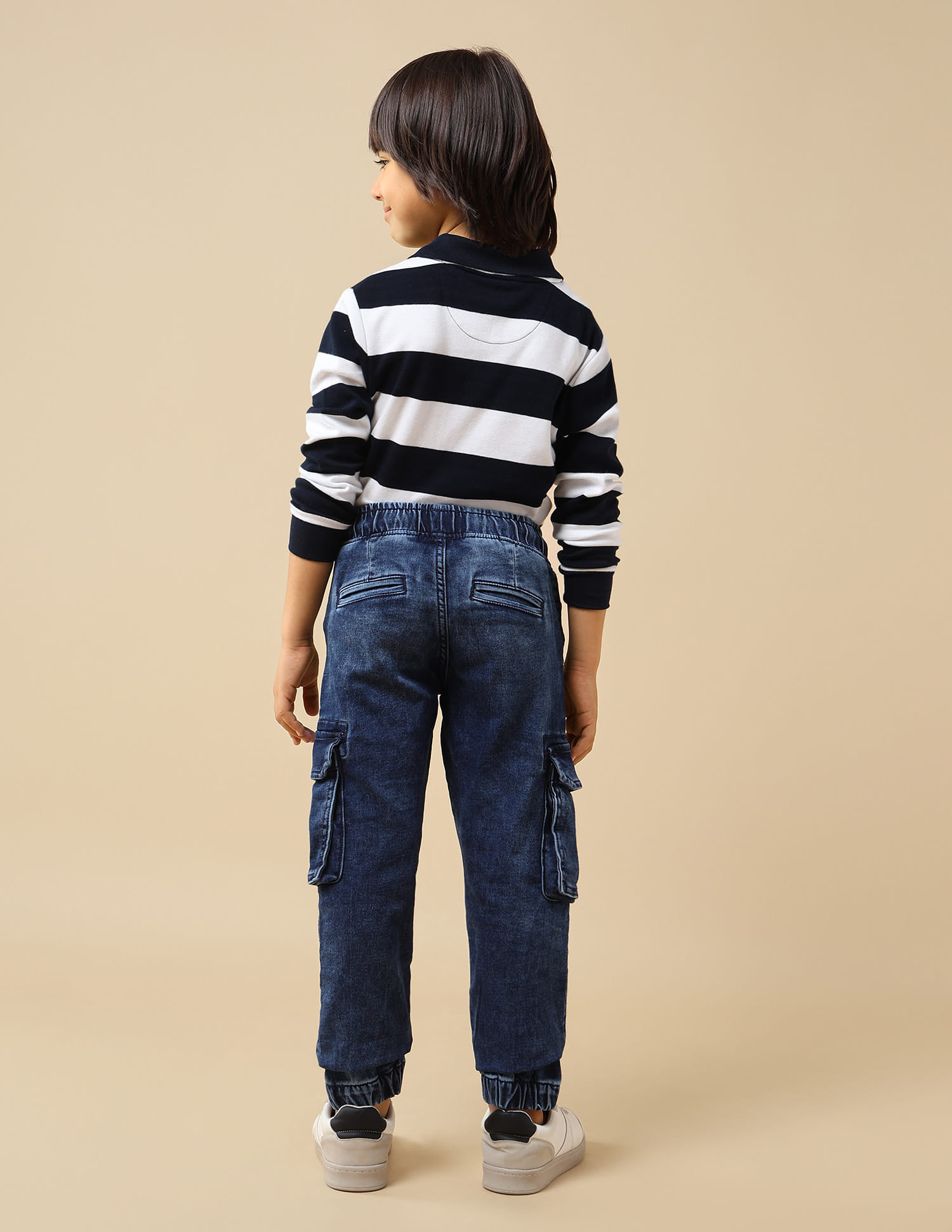 Buy U.S. Polo Assn. Kids Boys Relaxed Fit Cargo Jeans - NNNOW.com