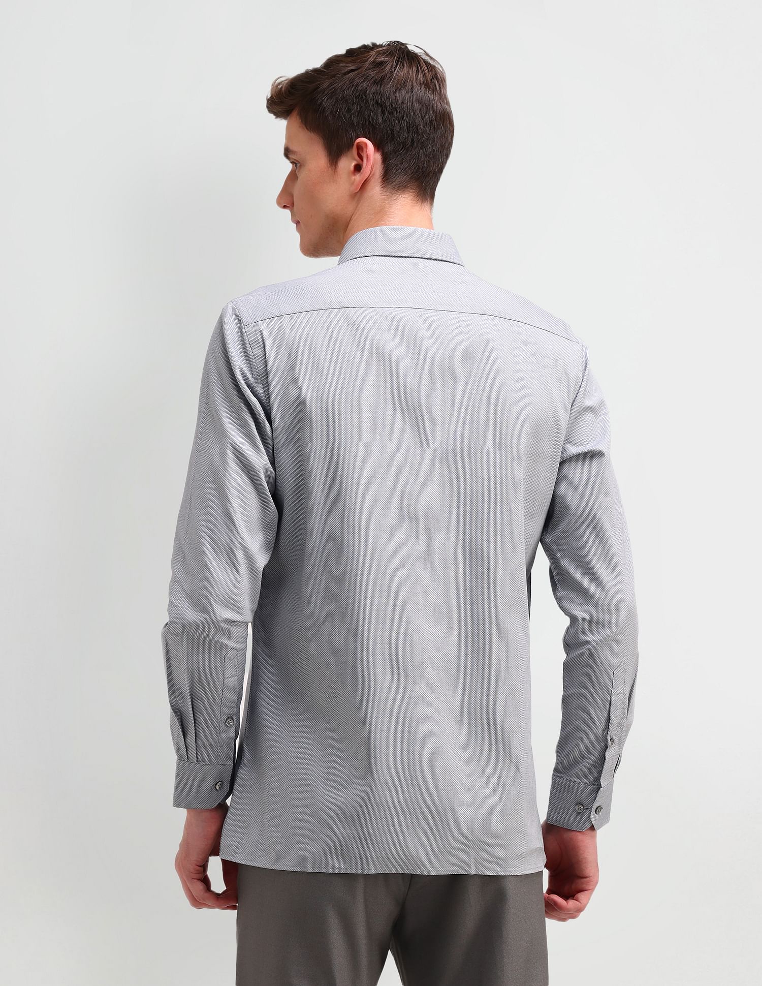 Arrow Dobby All-Over Pattern Shirt