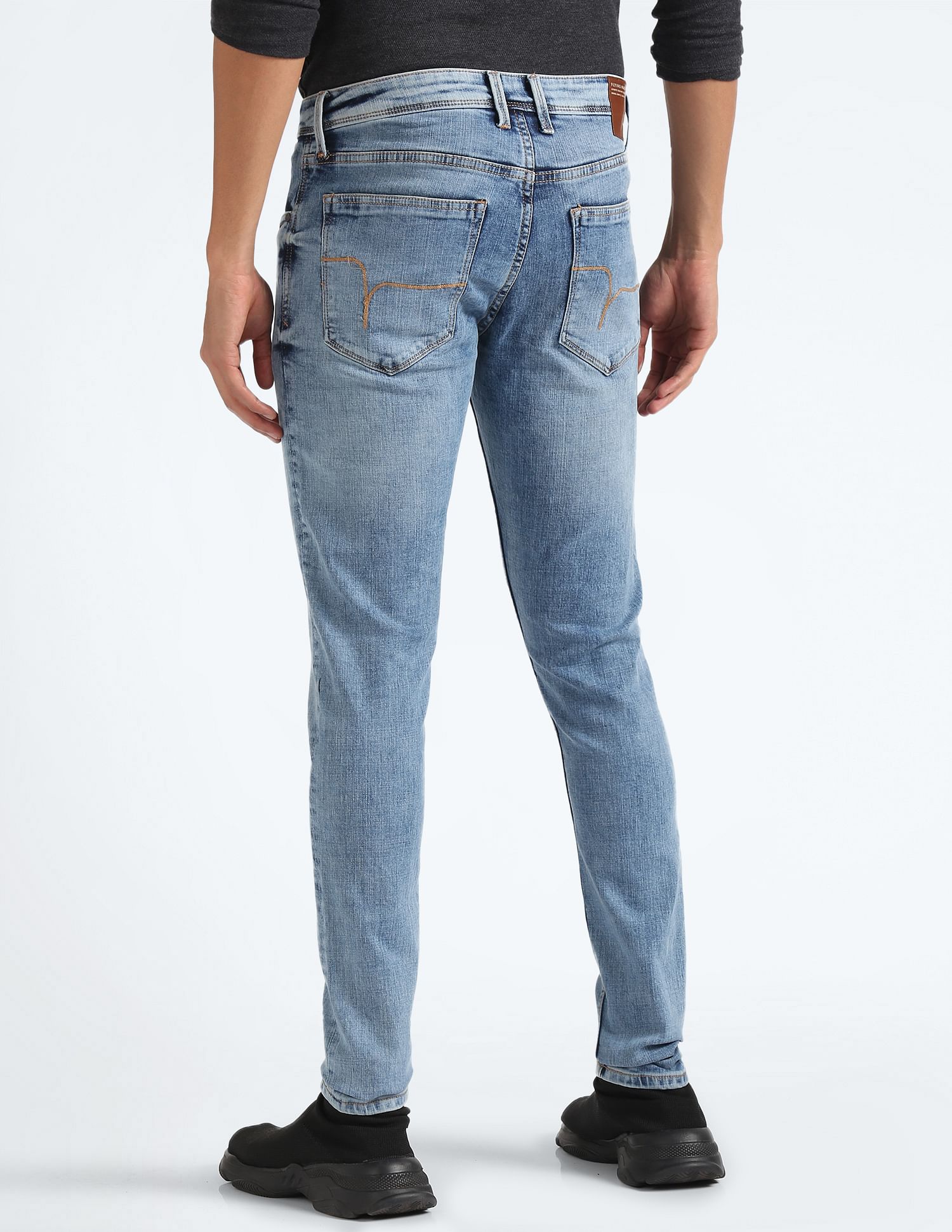 Flying Machine Jackson Skinny Fit Stone Wash Jeans