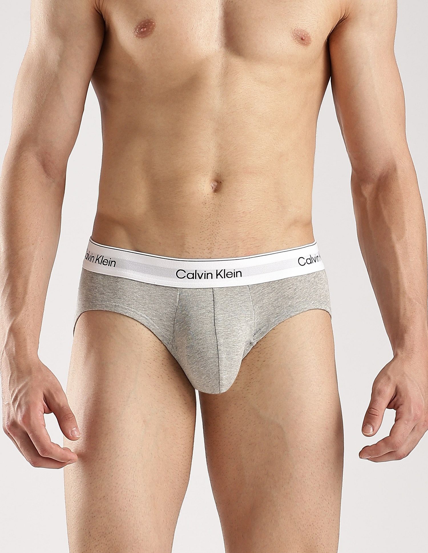 Calvin Klein Underwear Solid Multi Low Rise Briefs - Pack Of - 3
