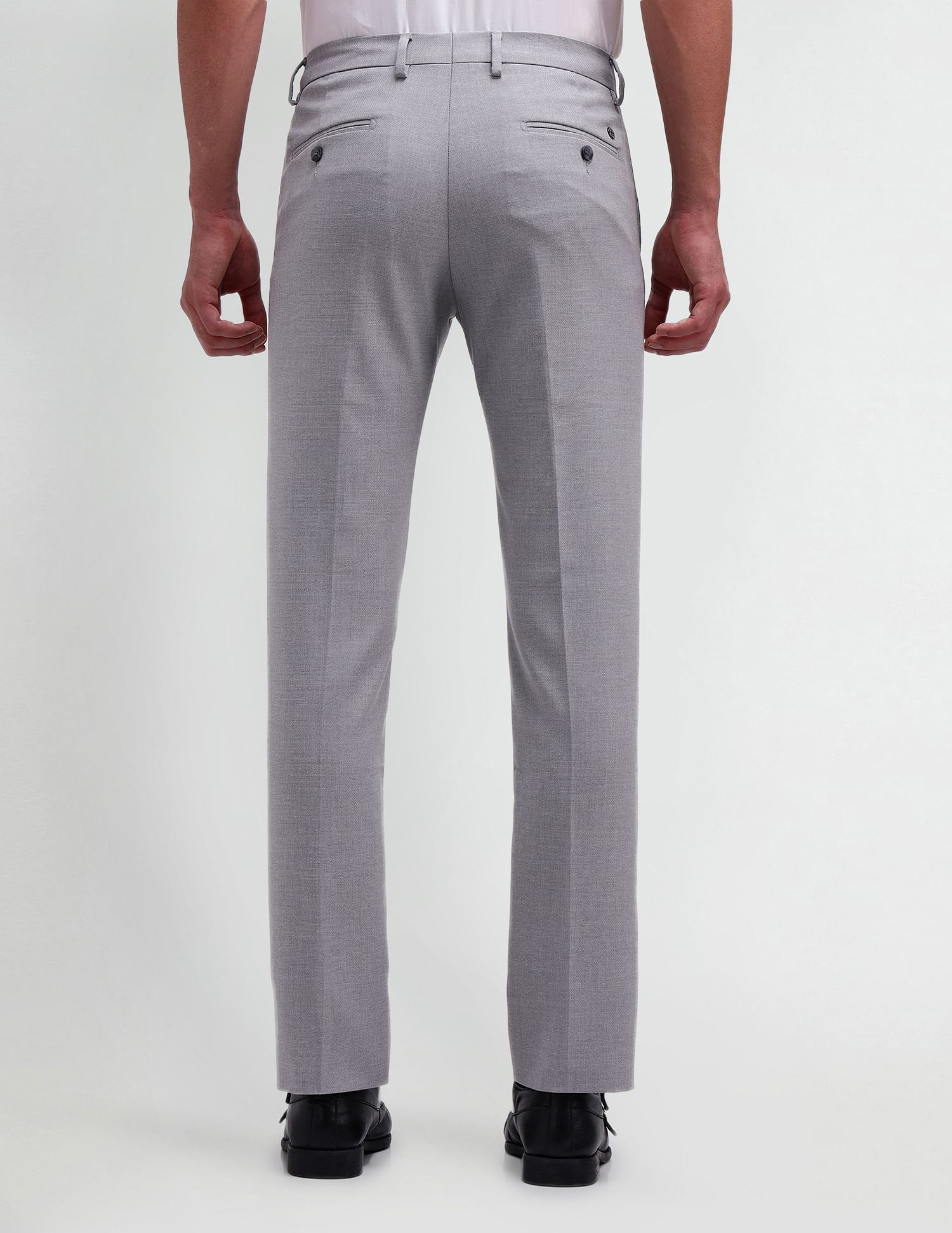 Arrow Slim Fit Dobby Trousers