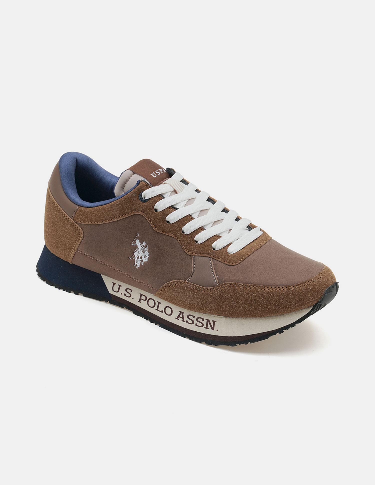U.S. Polo Assn. Men Caspian 2.0 Colour Blocked Sneakers