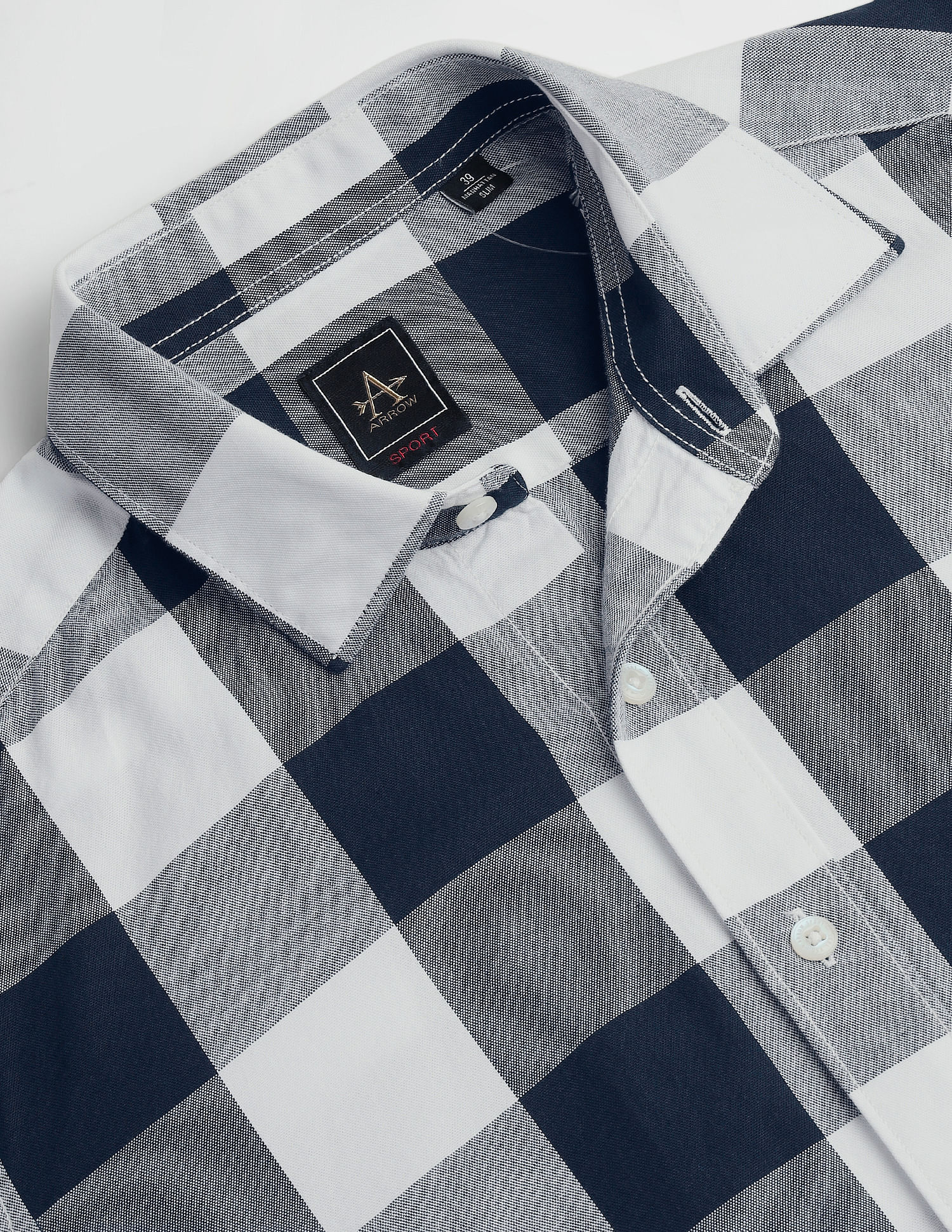 Arrow Sports Manhattan Slim Fit Cotton Shirt