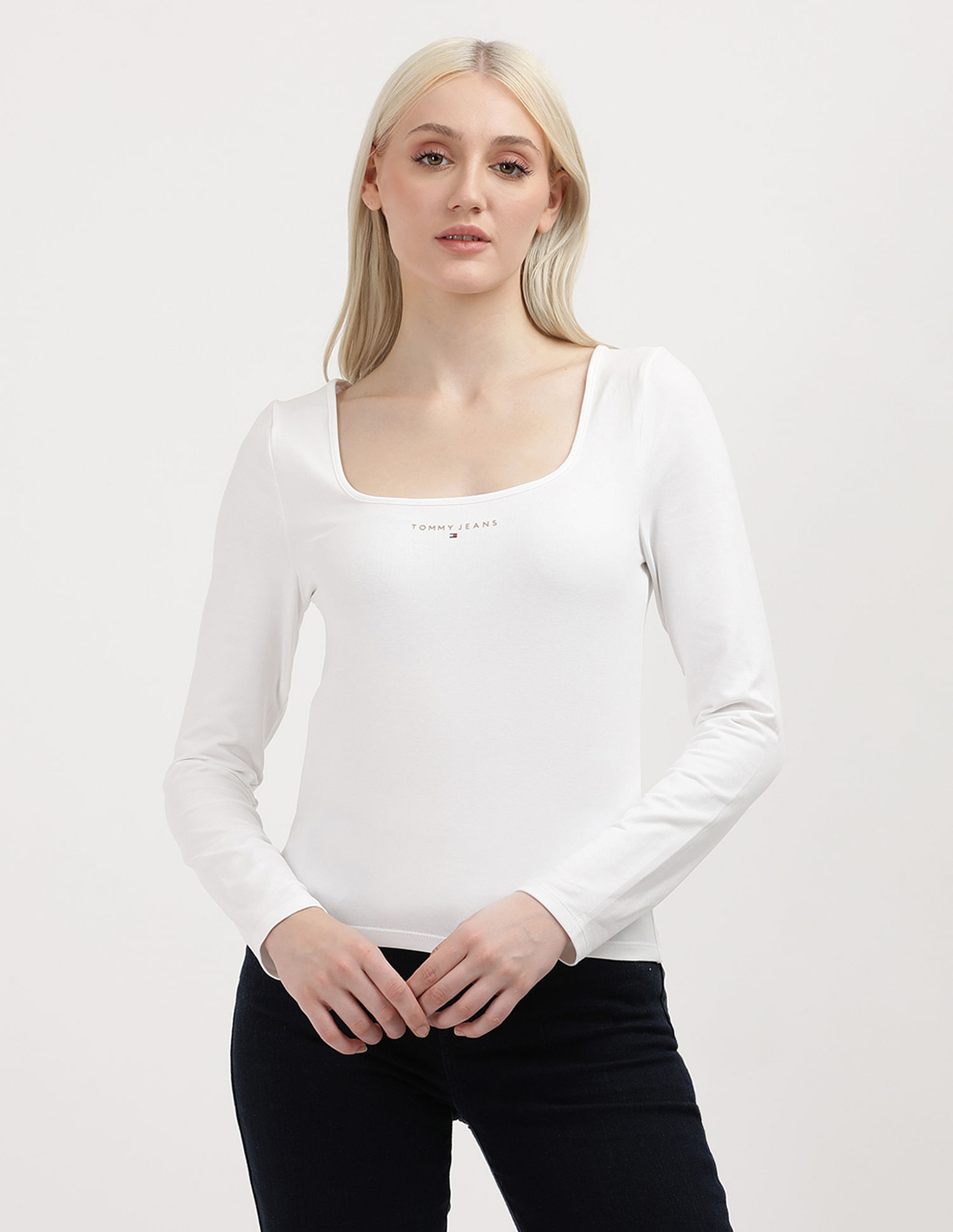 Tommy Hilfiger Metallic Linear Slim Fit T-Shirt
