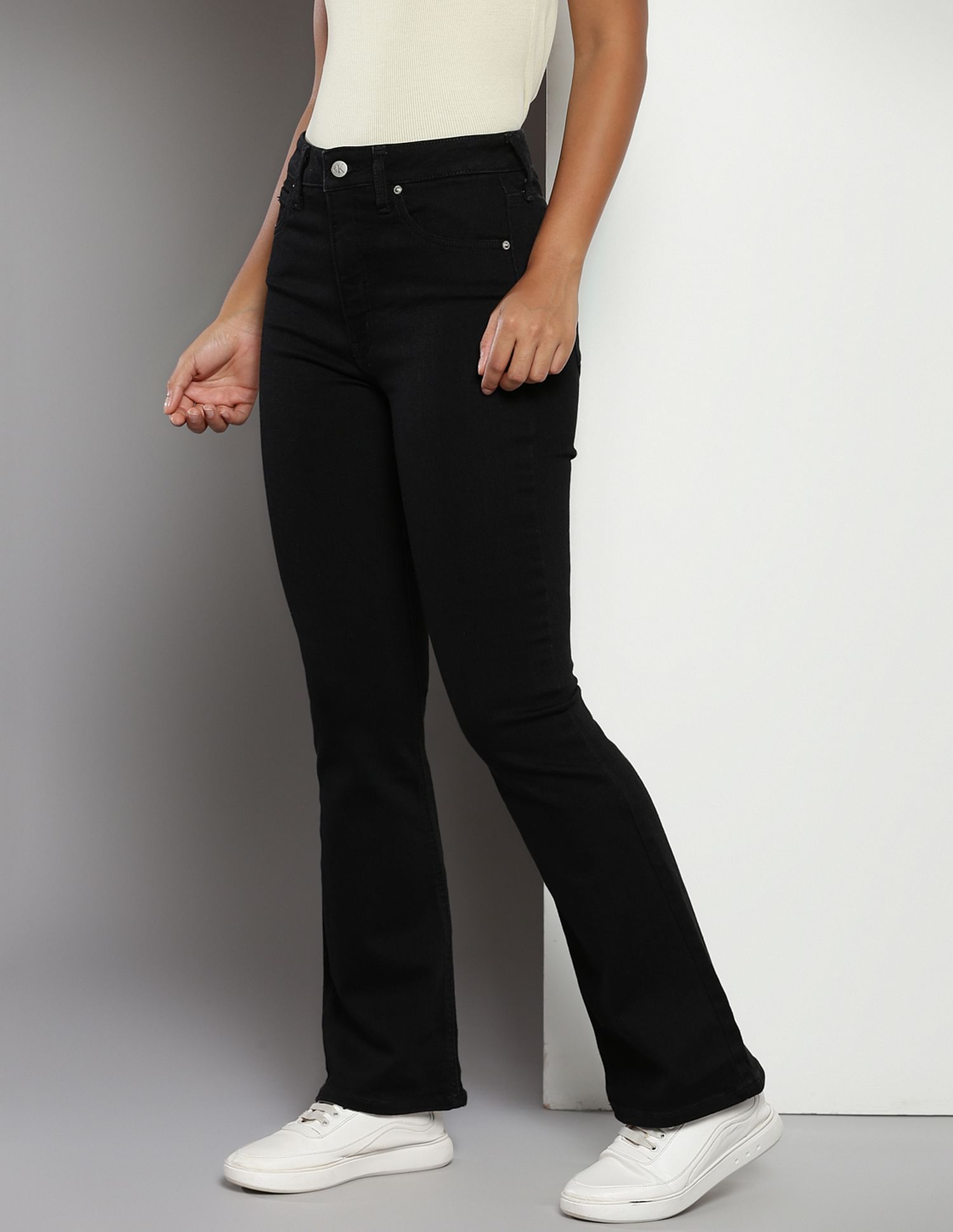 Calvin Klein Recycled Cotton Bootcut Jeans