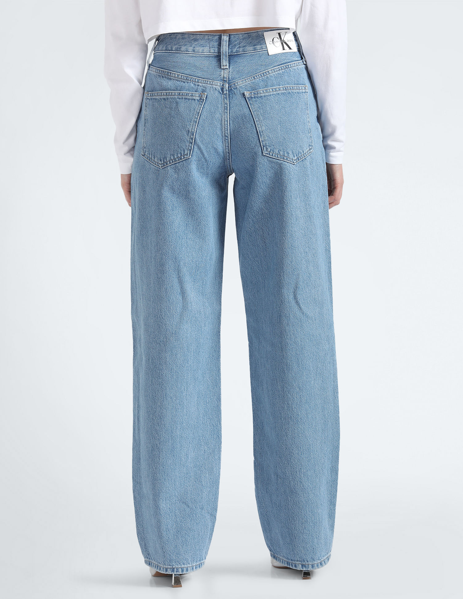 Calvin Klein 90's Straight Fit Rinsed Jeans