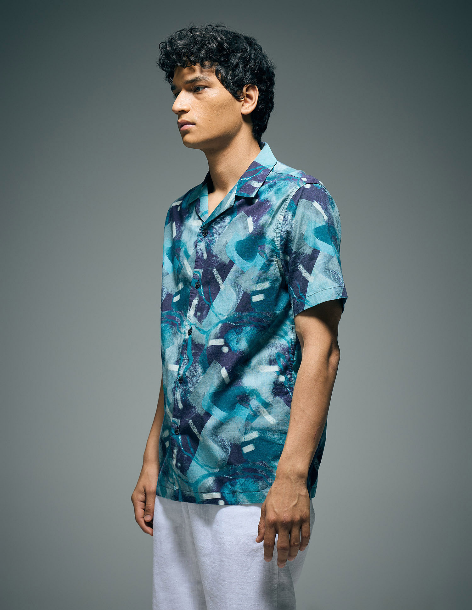 Flying Machine Pure Cotton Original Cuban Shirt