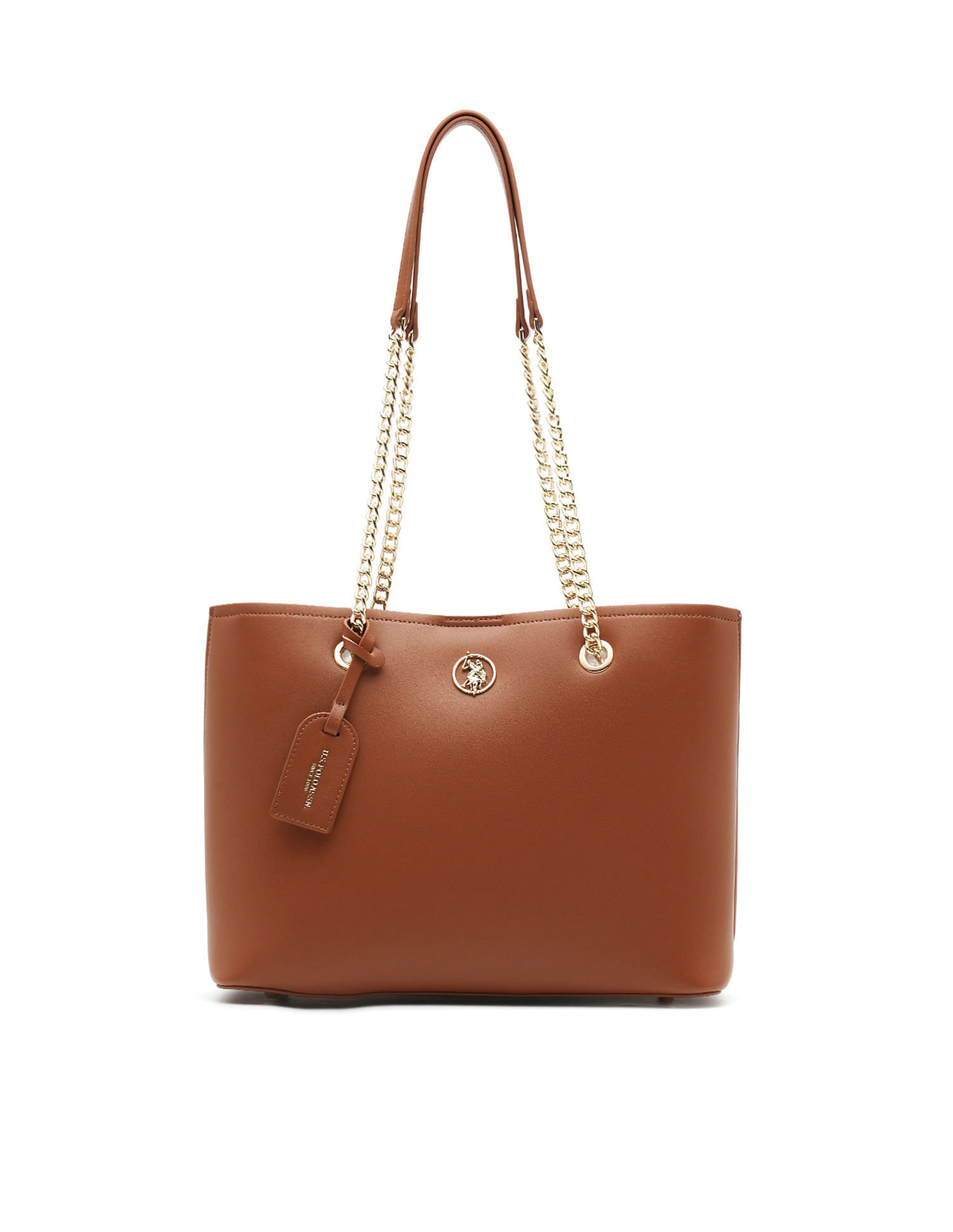 U.S. Polo Assn. Gabby Solid Tote Bag