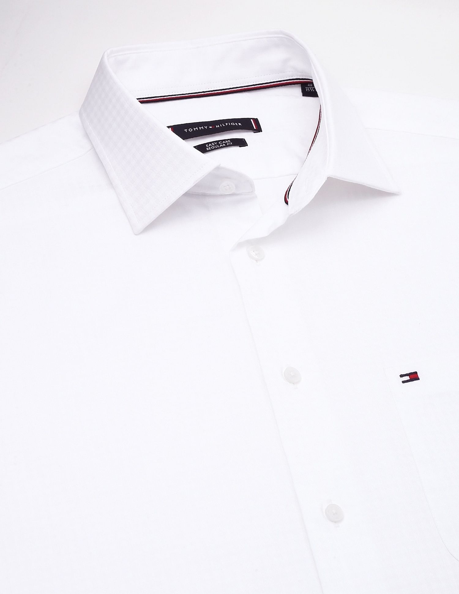 Tommy Hilfiger Checks Regular-Fit Cotton Shirt