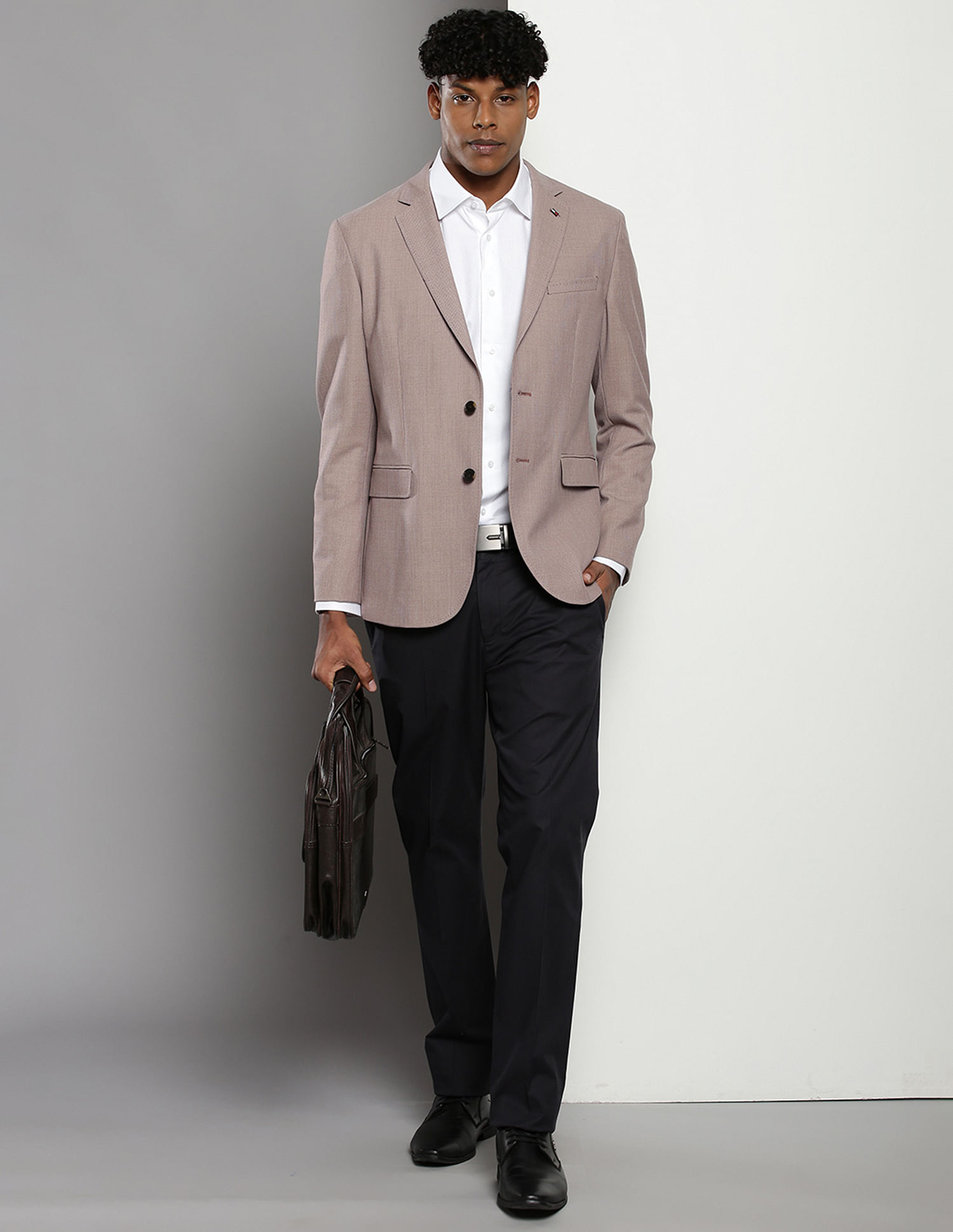 Tommy Hilfiger Basket Dooby Weave Blazer