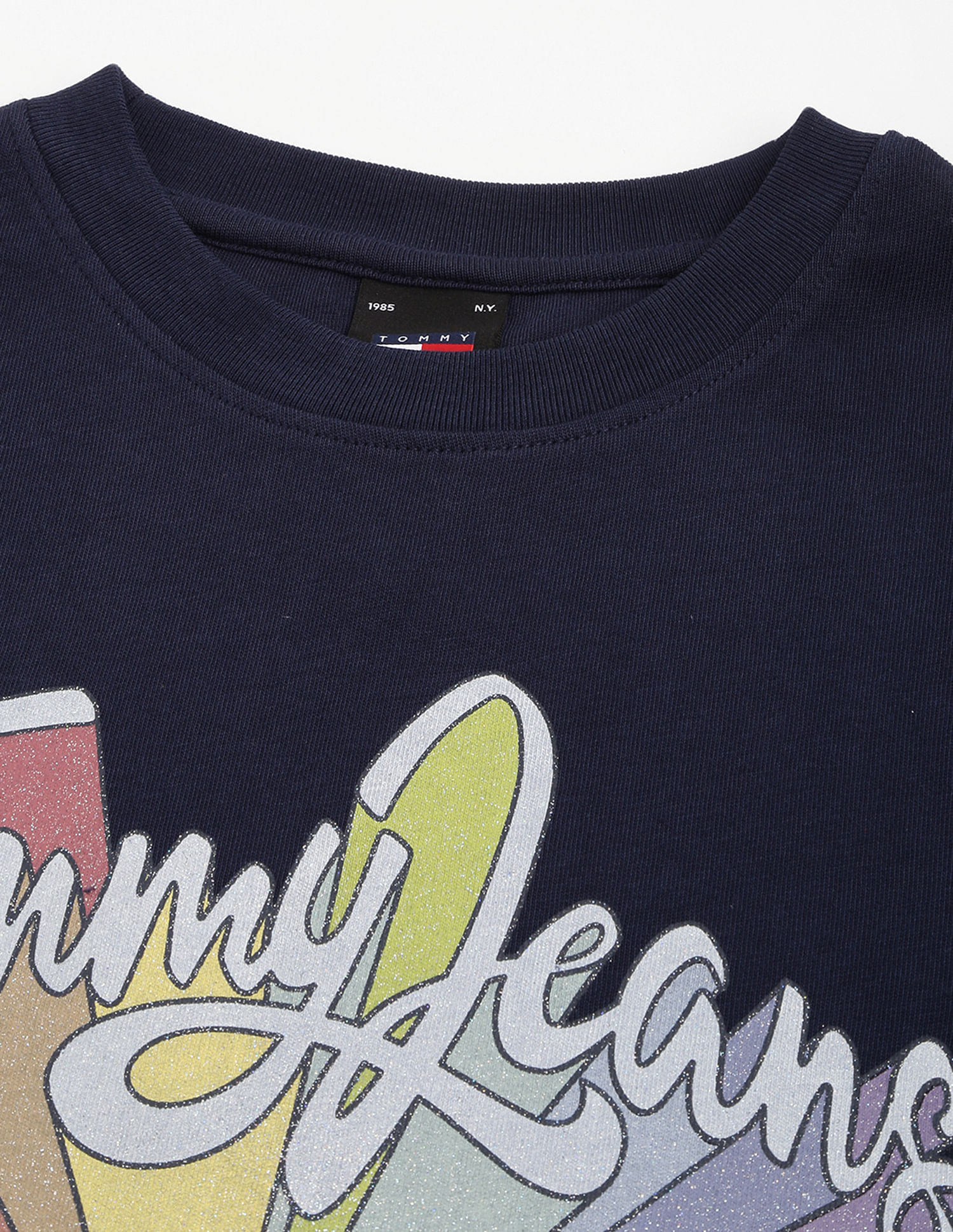 Tommy Hilfiger Transitional Cotton Rainbow Flag T-Shirt