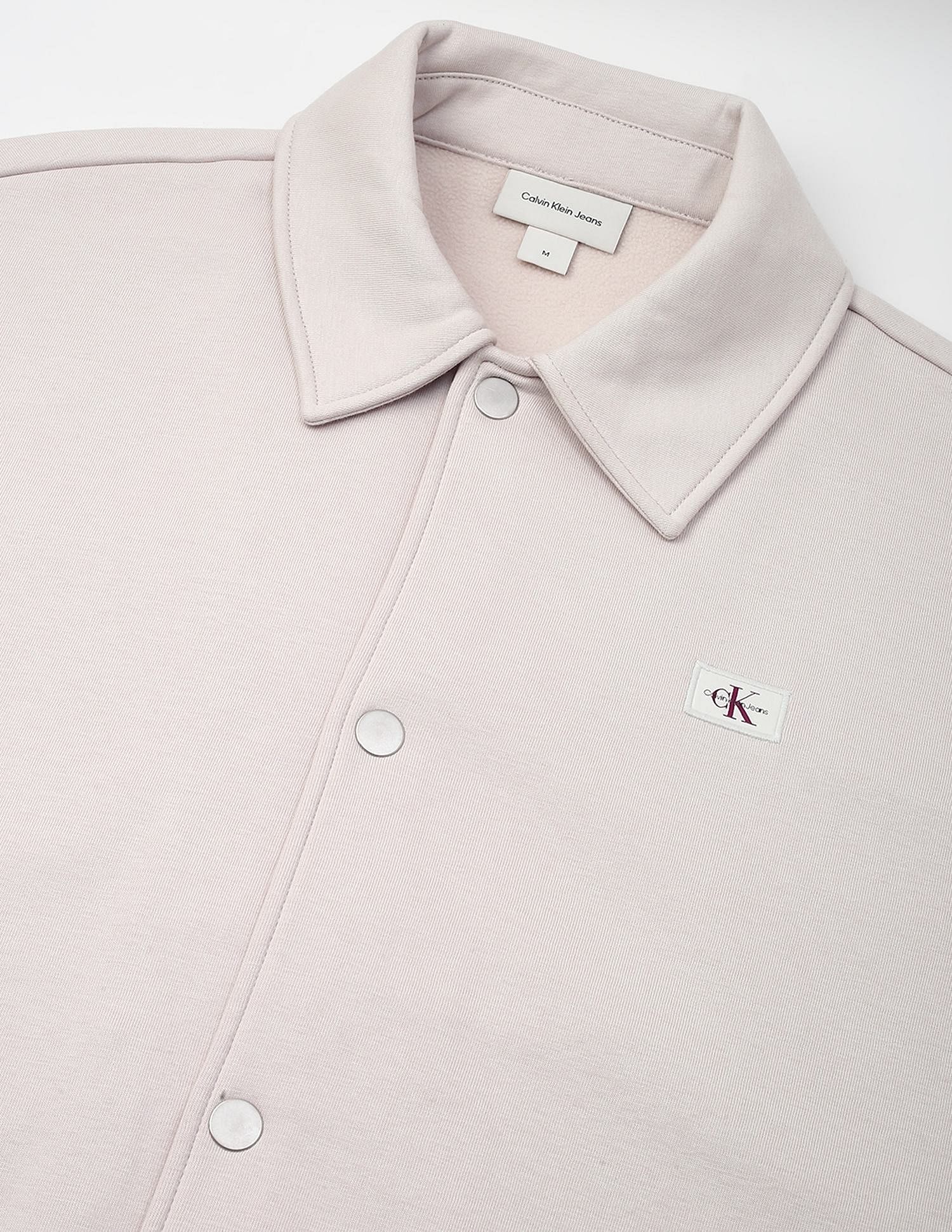 Calvin Klein Jeans Solid Relaxed-Fit Cotton Sweatshirt
