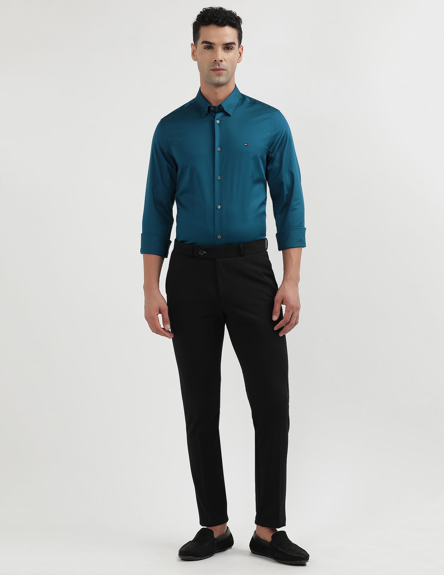 Tommy Hilfiger Sateen Slim Fit Shirt