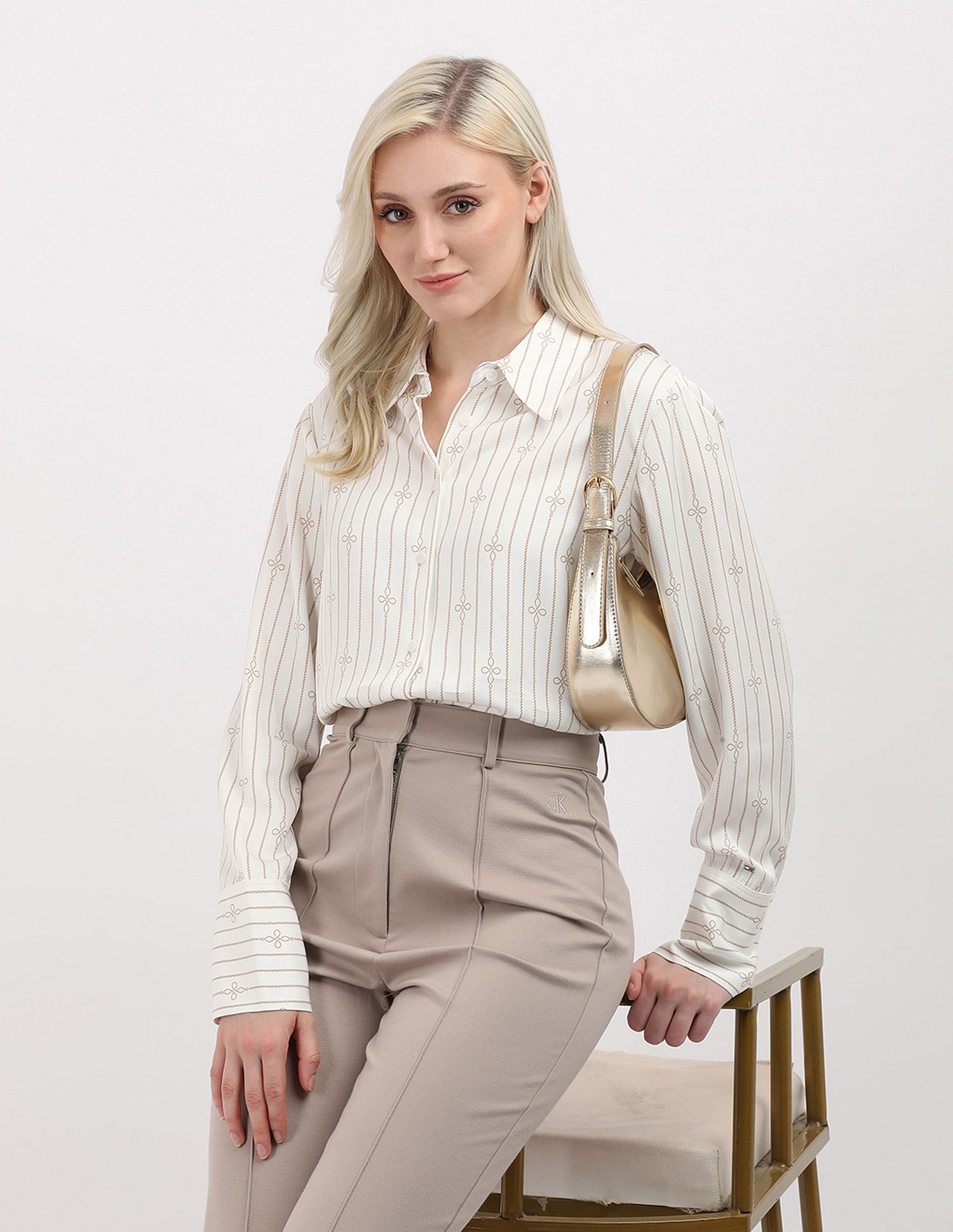 Tommy Hilfiger Regular Fit Vertical Striped Shirt