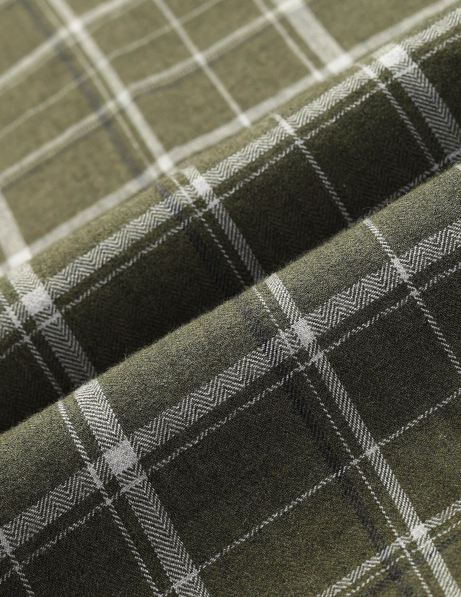 Arrow Sport Tartan Check Herringbone Shirt