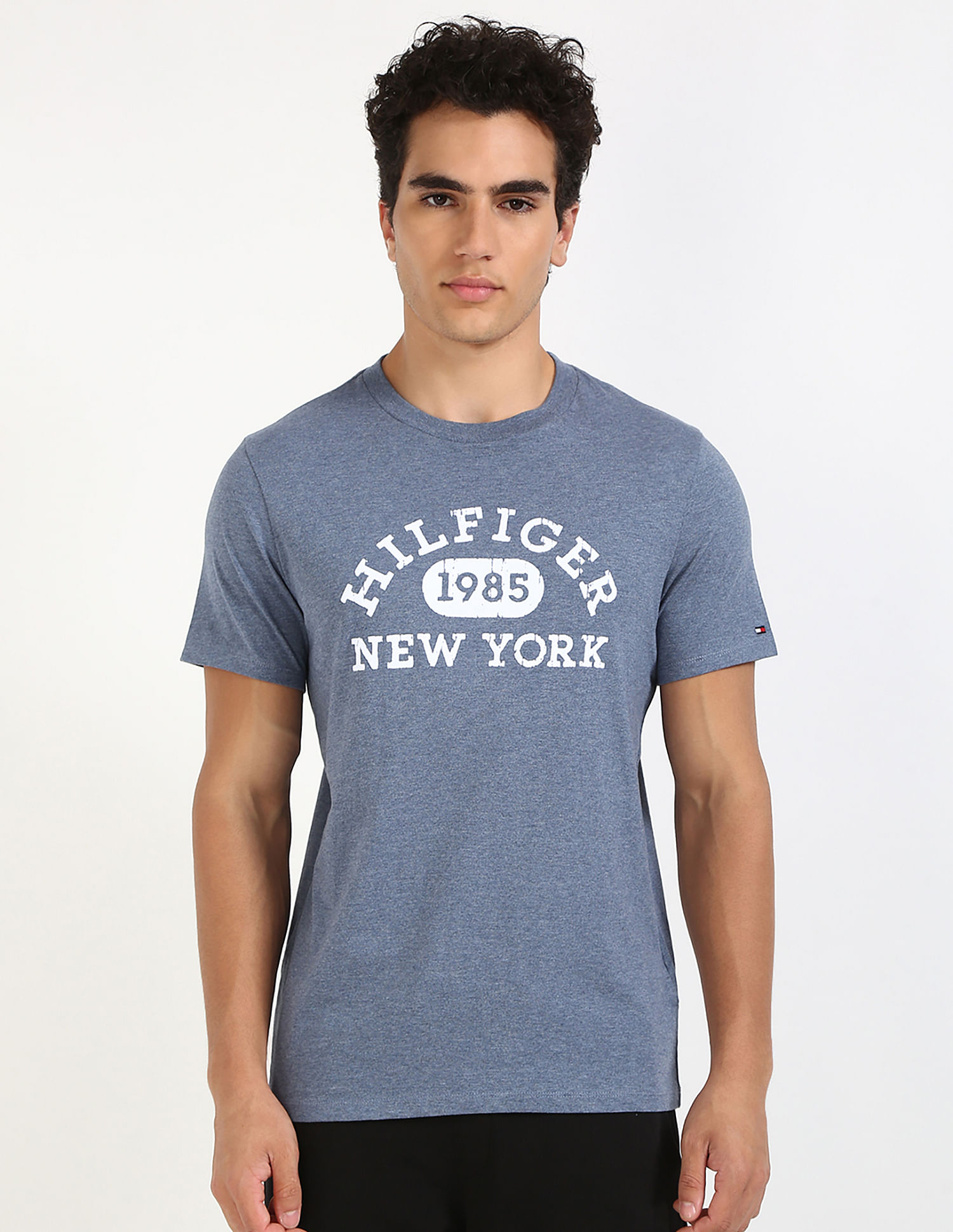 Tommy Hilfiger Logo Regular-Fit Cotton T-Shirt