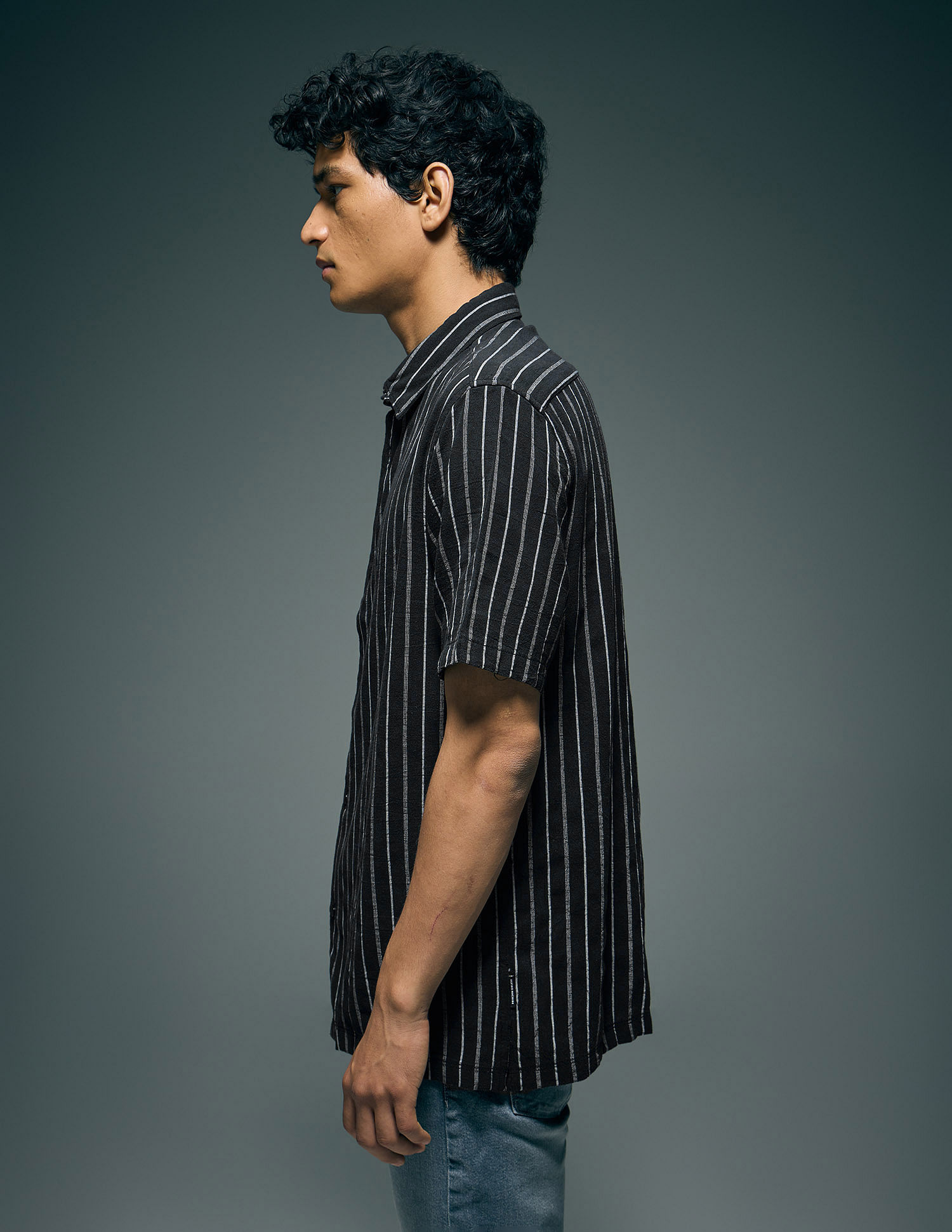 Flying Machine Vertical Striped Original Shirt