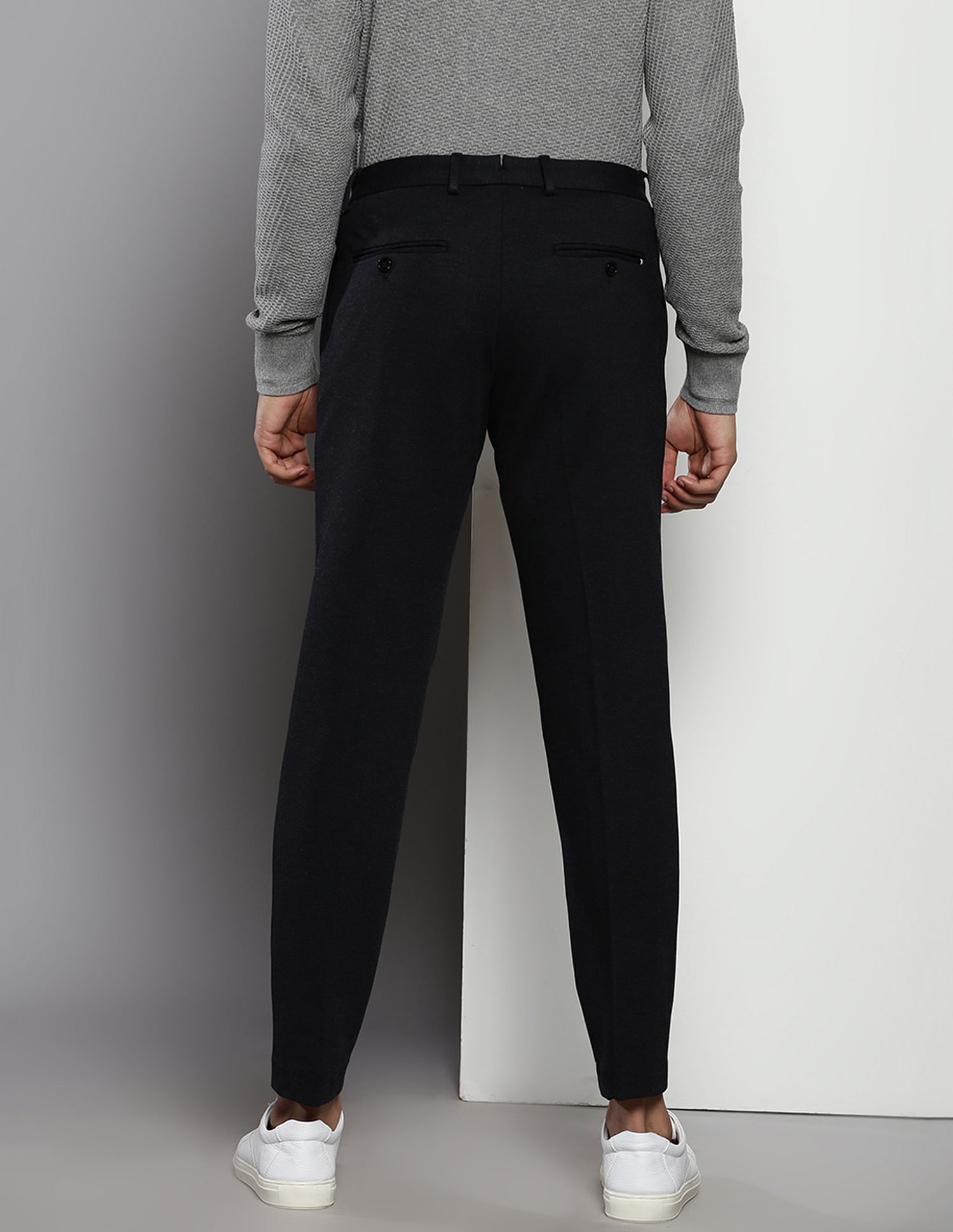 Tommy Hilfiger Pleated Front Knit Trousers