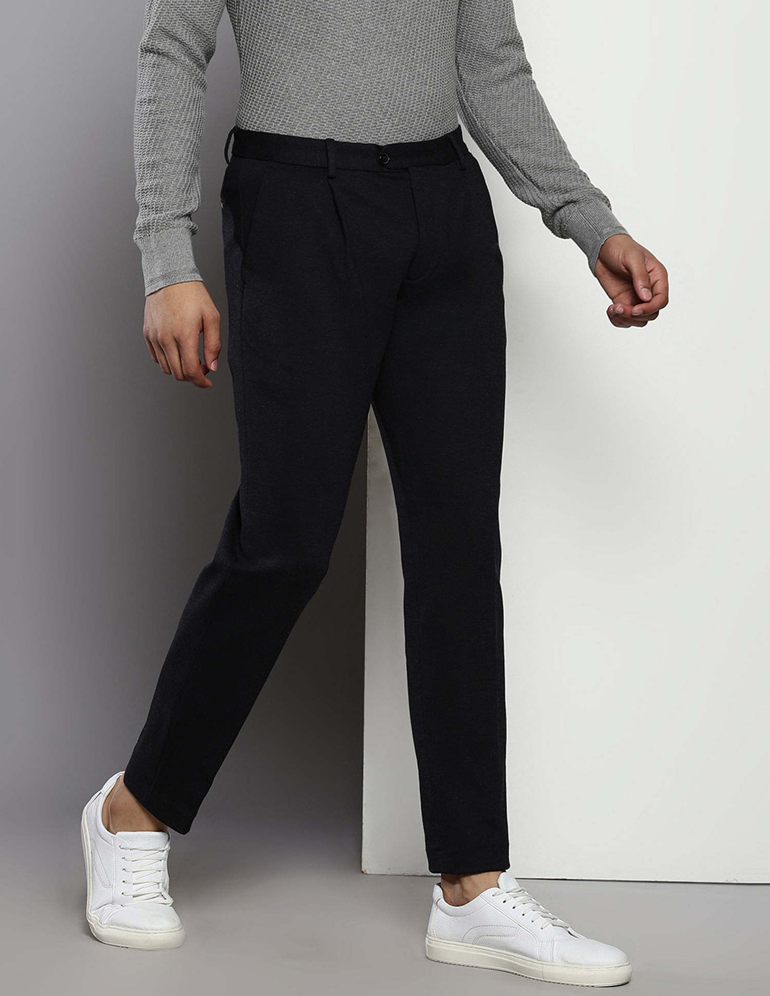 Tommy Hilfiger Pleated Front Knit Trousers