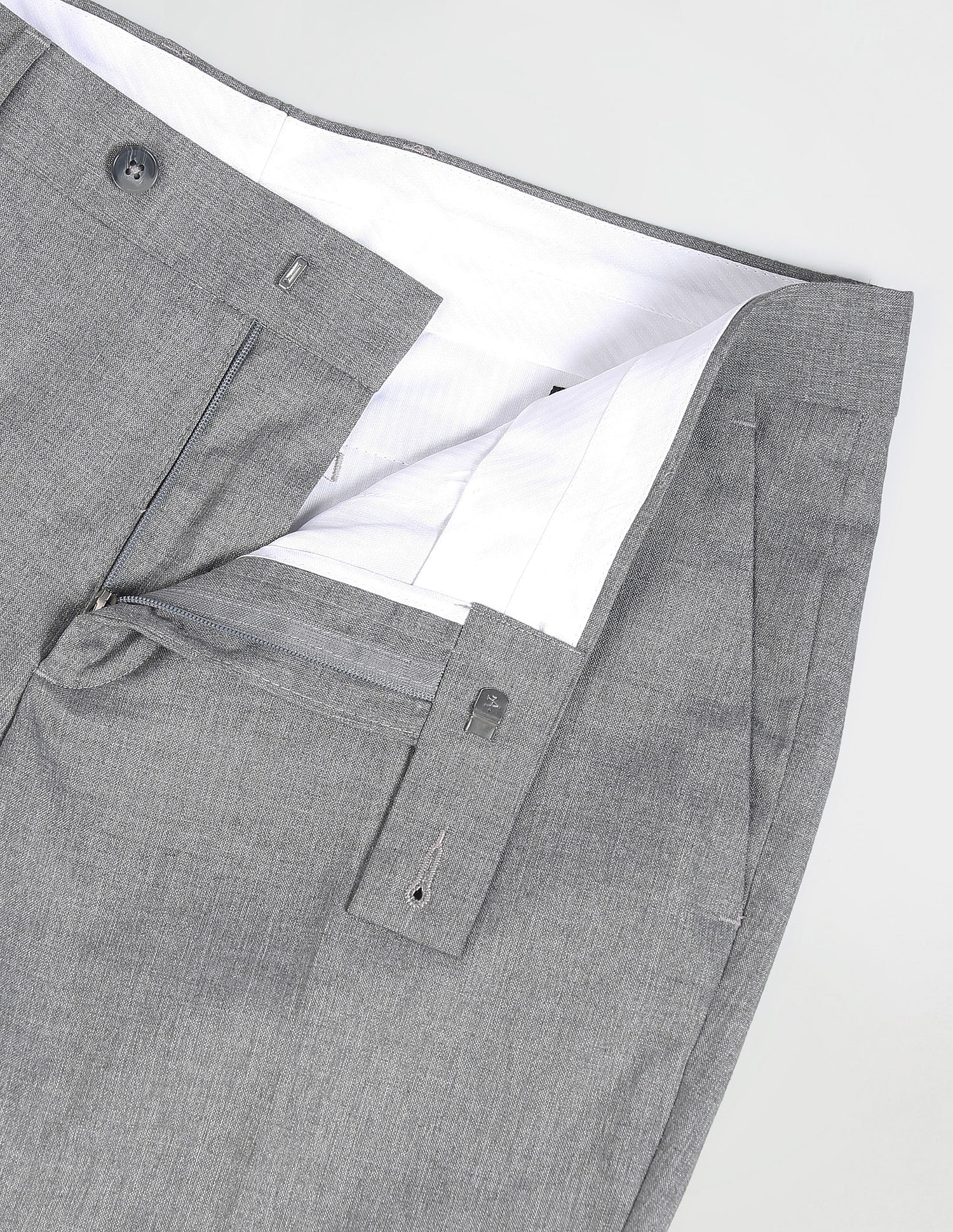 Arrow Hudson Tailored Fit Formal Trousers
