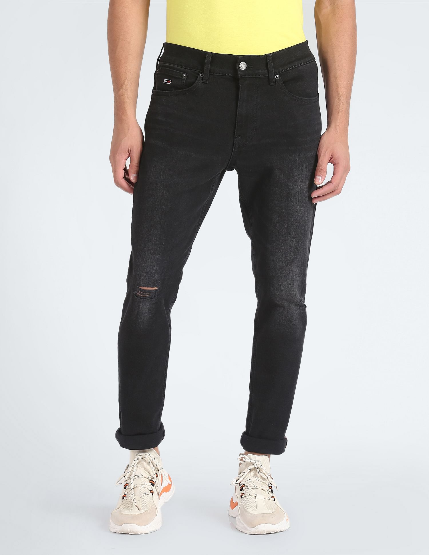 Tommy Hilfiger Recycled Cotton Austin Slim Fit Jeans