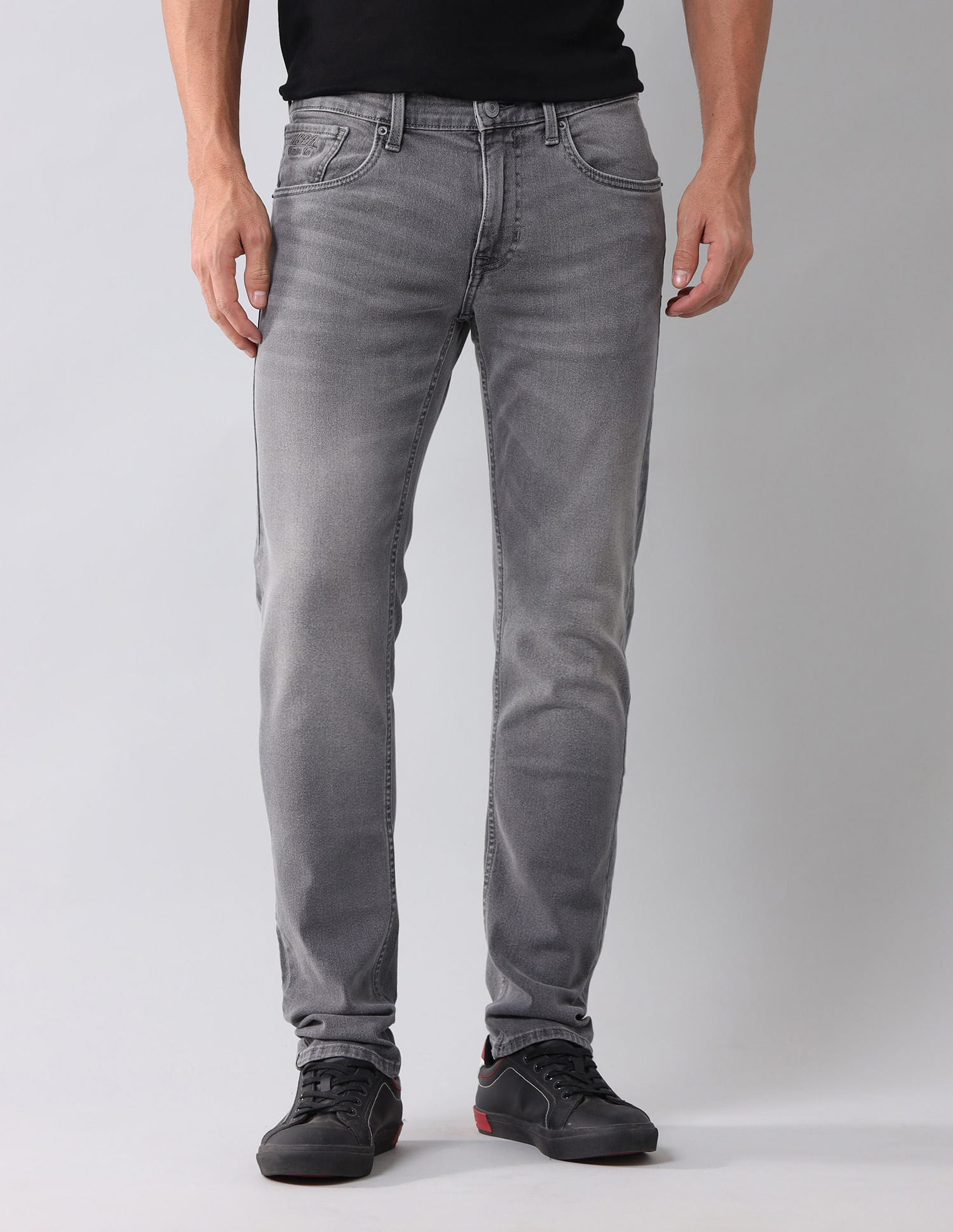 Buy Polo Denim Regallo Skinny Fit Grey Jeans